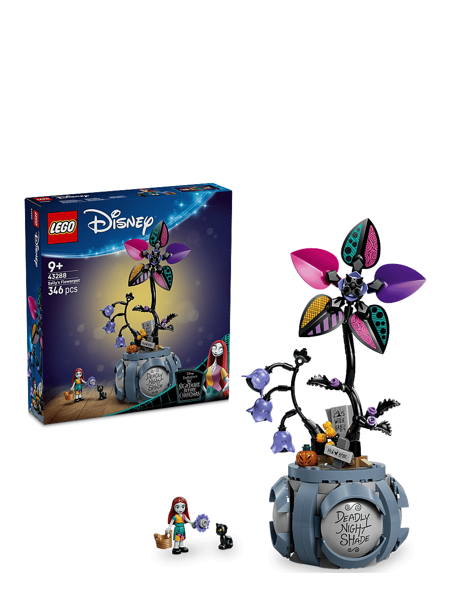 LEGO - Disney Sally’s Flowerpot Flower Building Set 43288 - lego disney™ - multi - 0