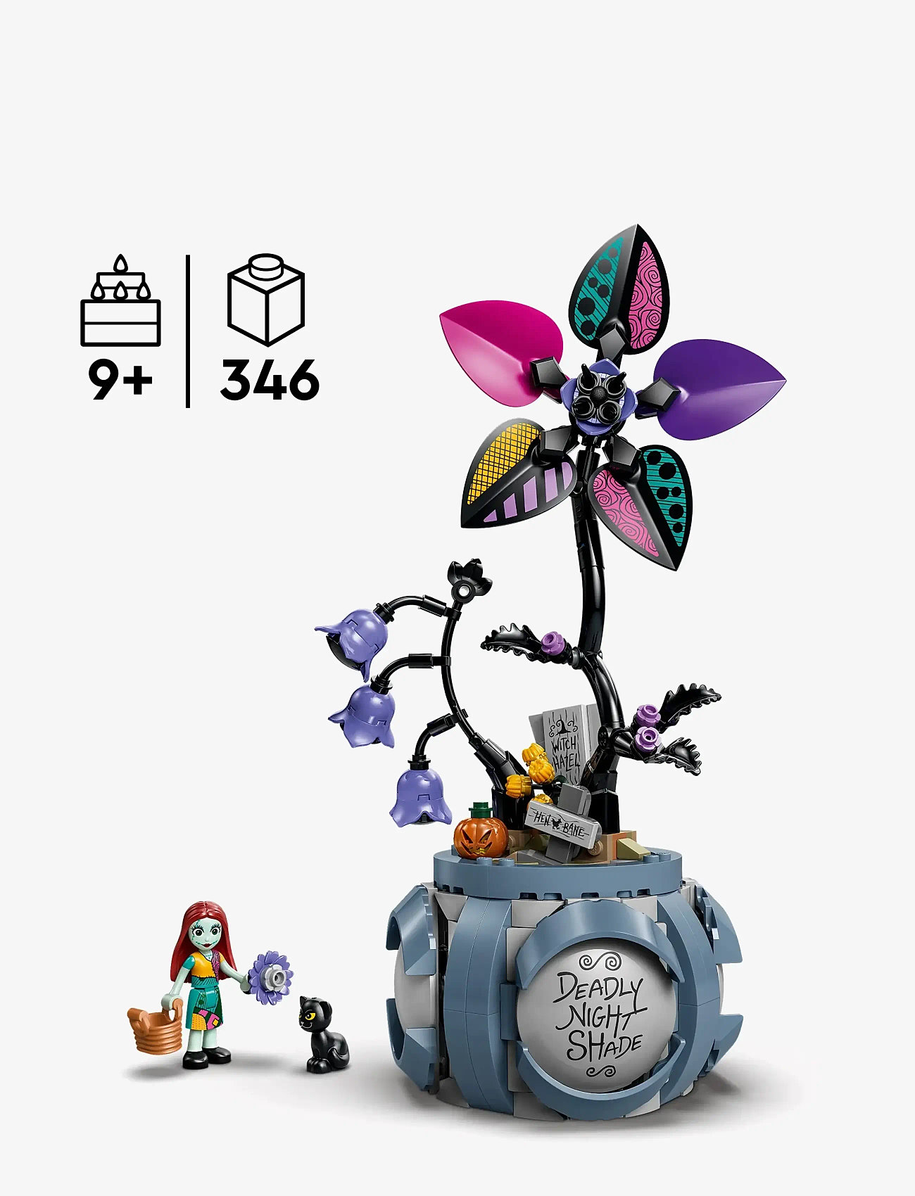 LEGO - Sallys blomsterkrukke 43288 - lego disney™ - multi - 1