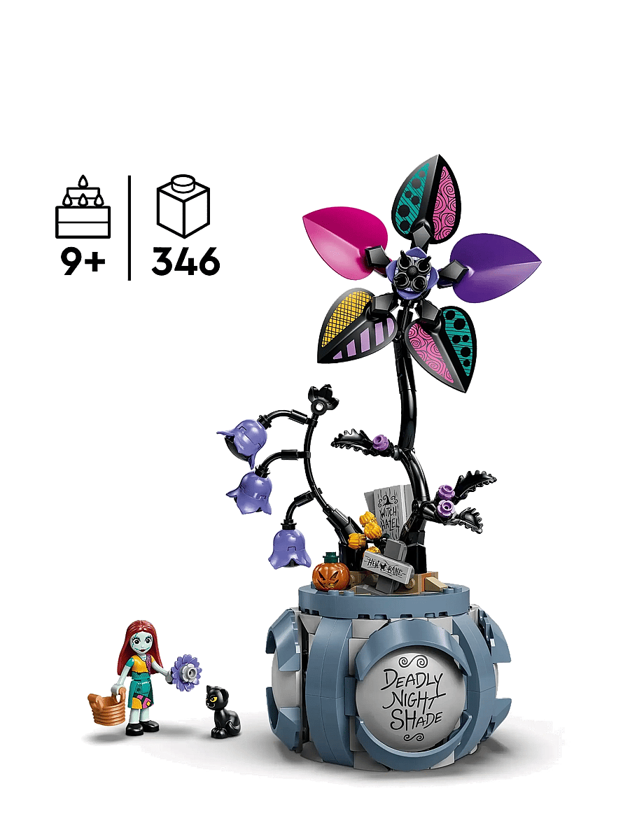 LEGO - Disney Sally’s Flowerpot Flower Building Set 43288 - lego disney™ - multi - 1