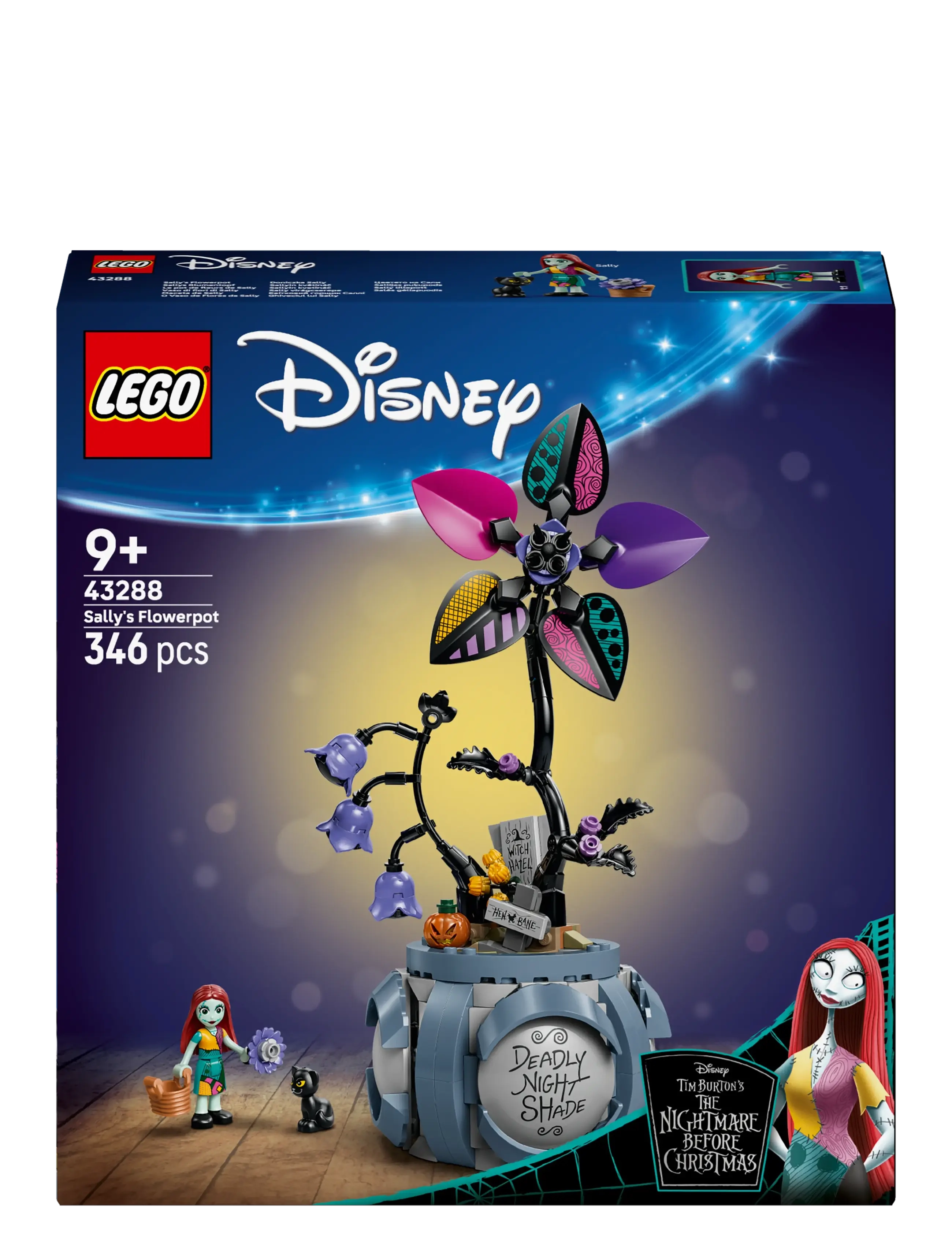 LEGO - Disney Sally’s Flowerpot Flower Building Set 43288 - lego disney™ - multi - 5