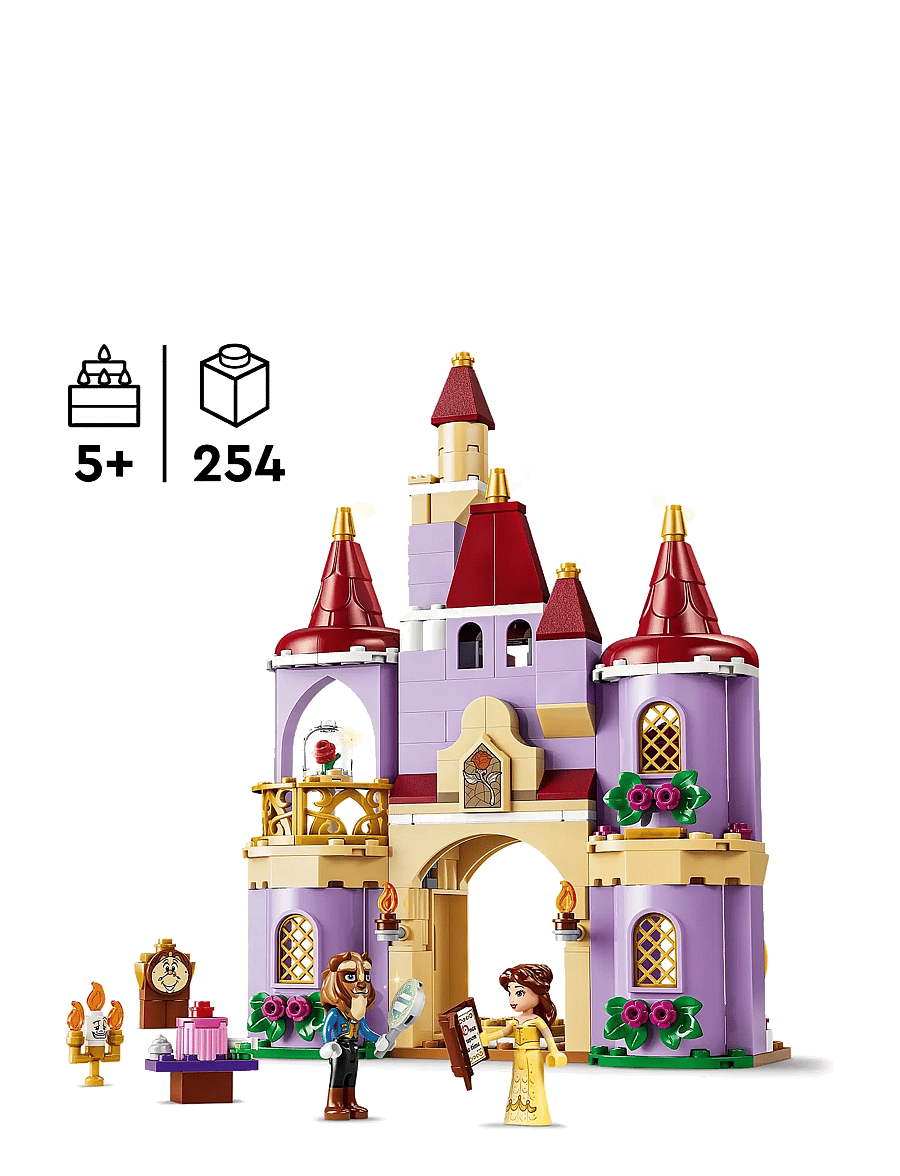 LEGO - Disney Princess Belle & the Beast’s Enchanted Castle 43289 - lego disney princess - multi - 0