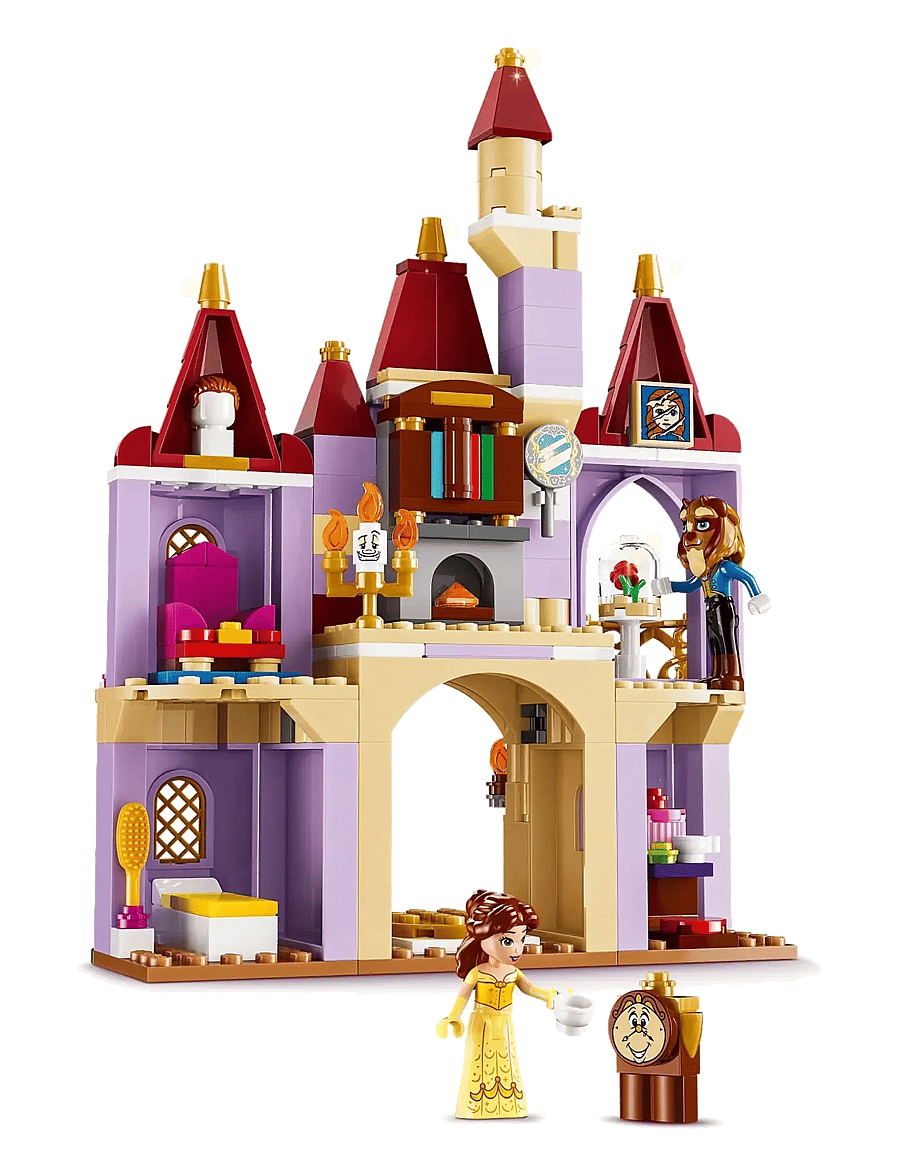 LEGO - Disney Princess Belle & the Beast’s Enchanted Castle 43289 - lego disney princess - multi - 3