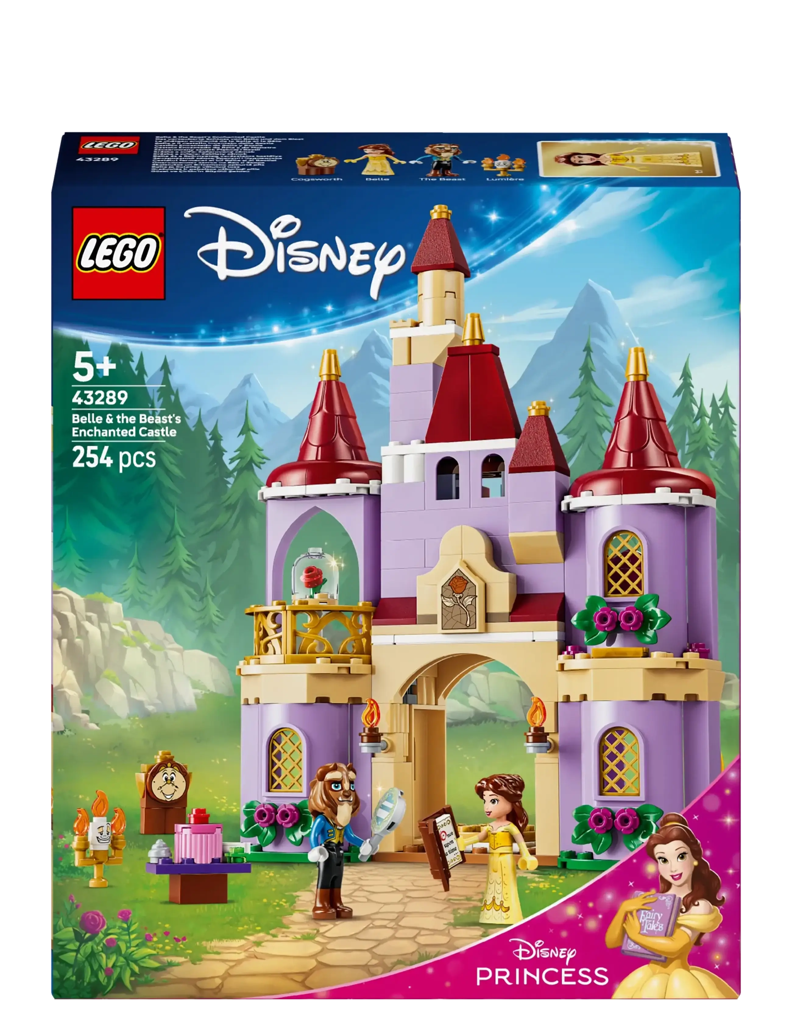 LEGO - Belle og Udyrets fortryllede slot 43289 - multi - 5