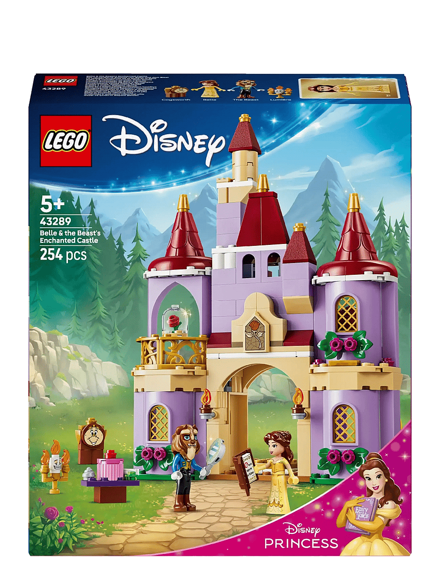 LEGO - Disney Princess Belle & the Beast’s Enchanted Castle 43289 - lego disney princess - multi - 5