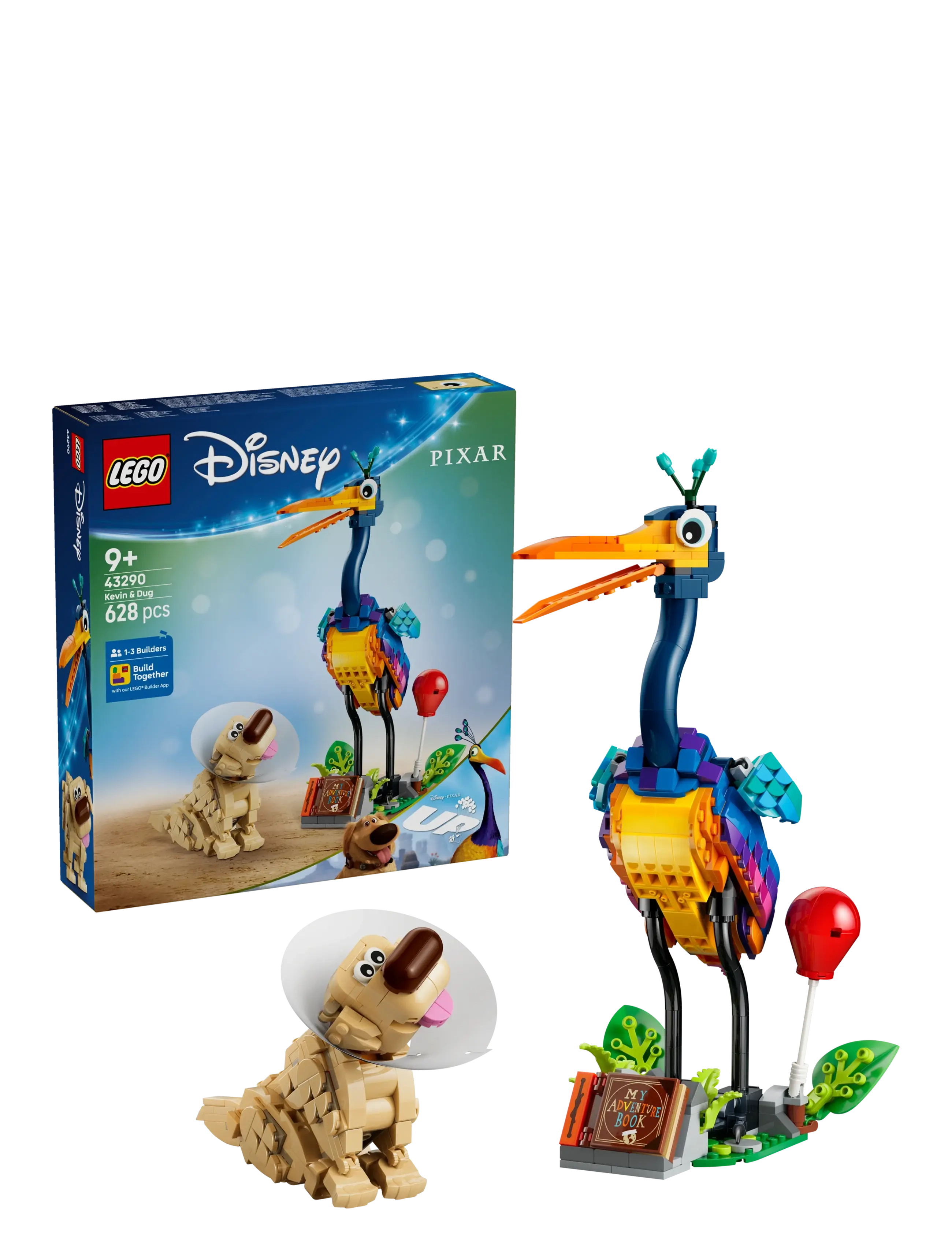 LEGO Kenneth Og Doggi 43290, One Size, Lego Disney, Mehrfarbig/gemustert - Disney Up, Kinder