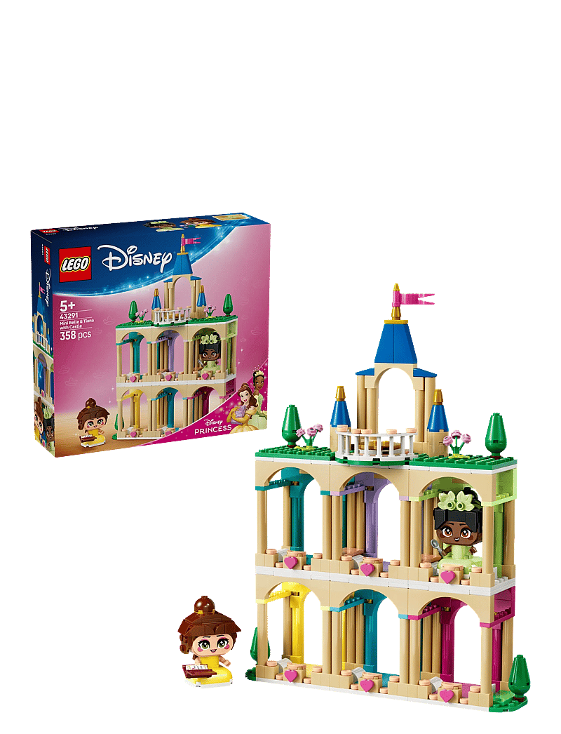 LEGO - Disney Princess Mini Belle & Tiana with Castle 43291 - lego disney princess - multi - 0