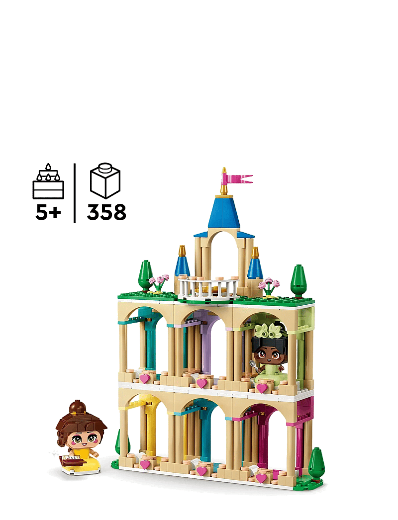 LEGO - Disney Princess Mini Belle & Tiana with Castle 43291 - lego disney princess - multi - 1