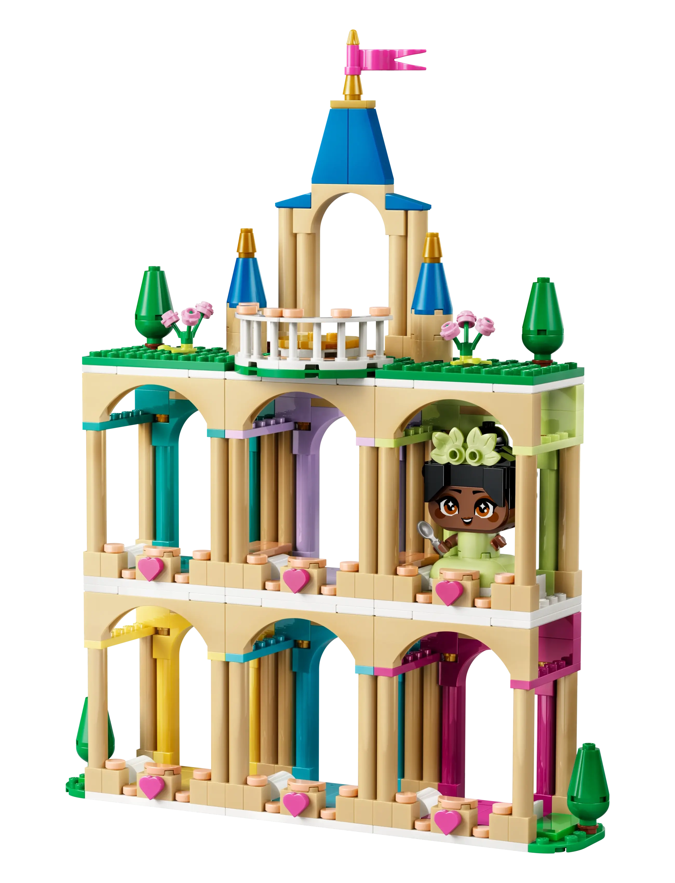 LEGO - Minimodeller af Belle og Tiana med slot 43291 - lego disney princess - multi - 2