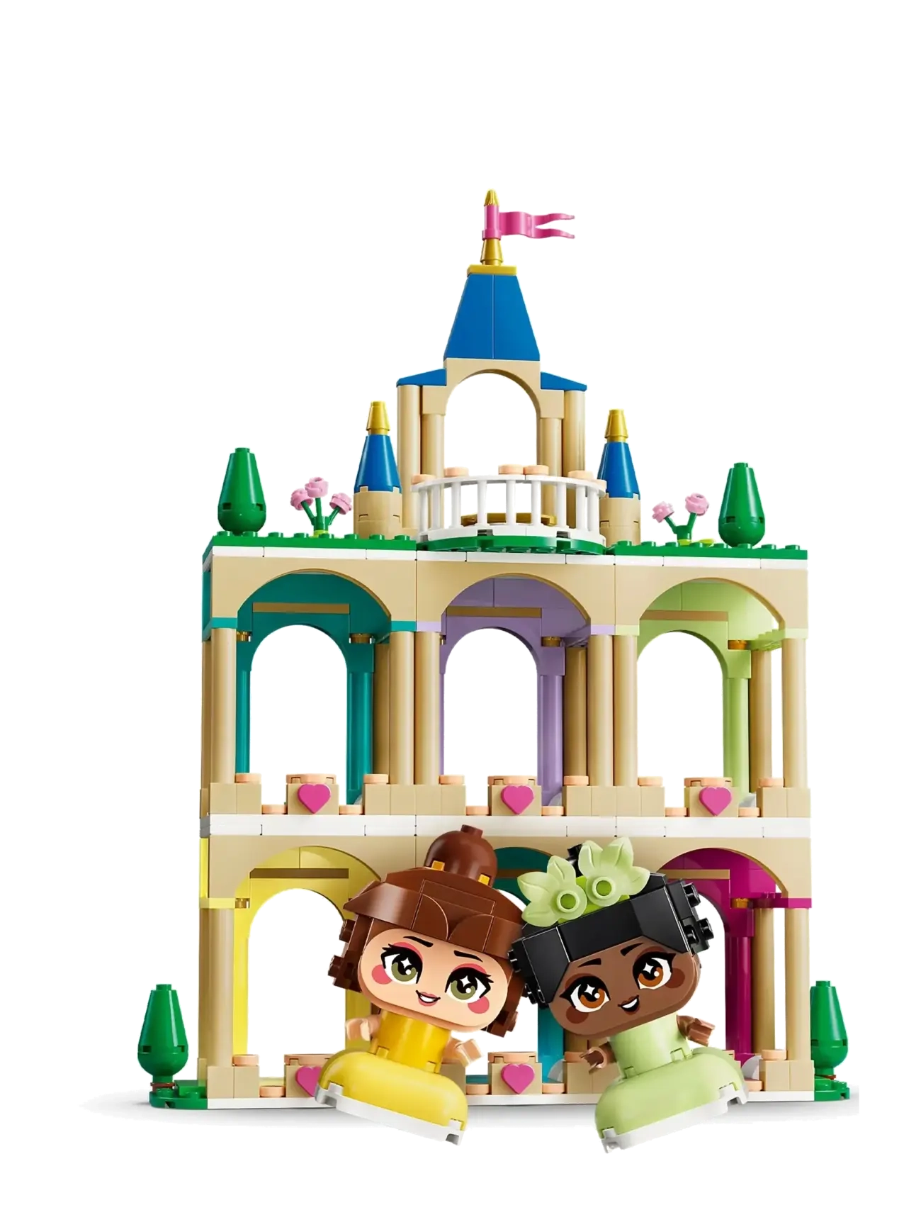 LEGO - Minimodeller af Belle og Tiana med slot 43291 - lego disney princess - multi - 4