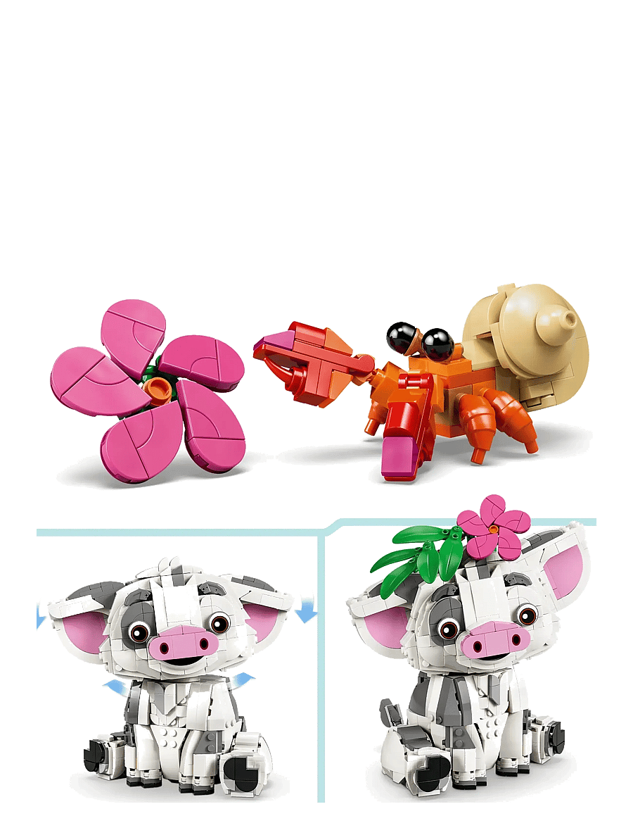 LEGO - LEGO® | Disney Moana Pua Building Toy Pig Decoration 43292 - lego disney™ - multi - 3