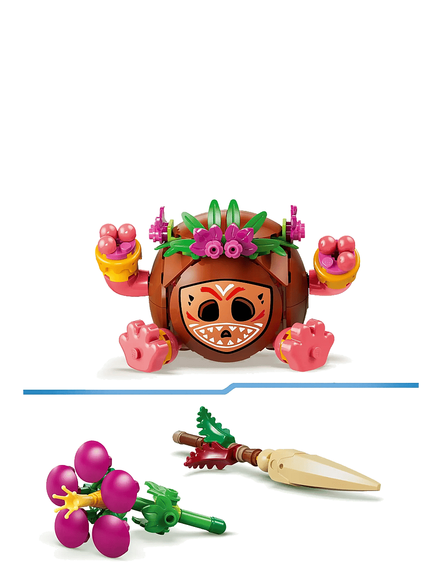LEGO - Disney Moana Kakamora Building Toy Decoration 43293 - lego disney™ - multi - 4