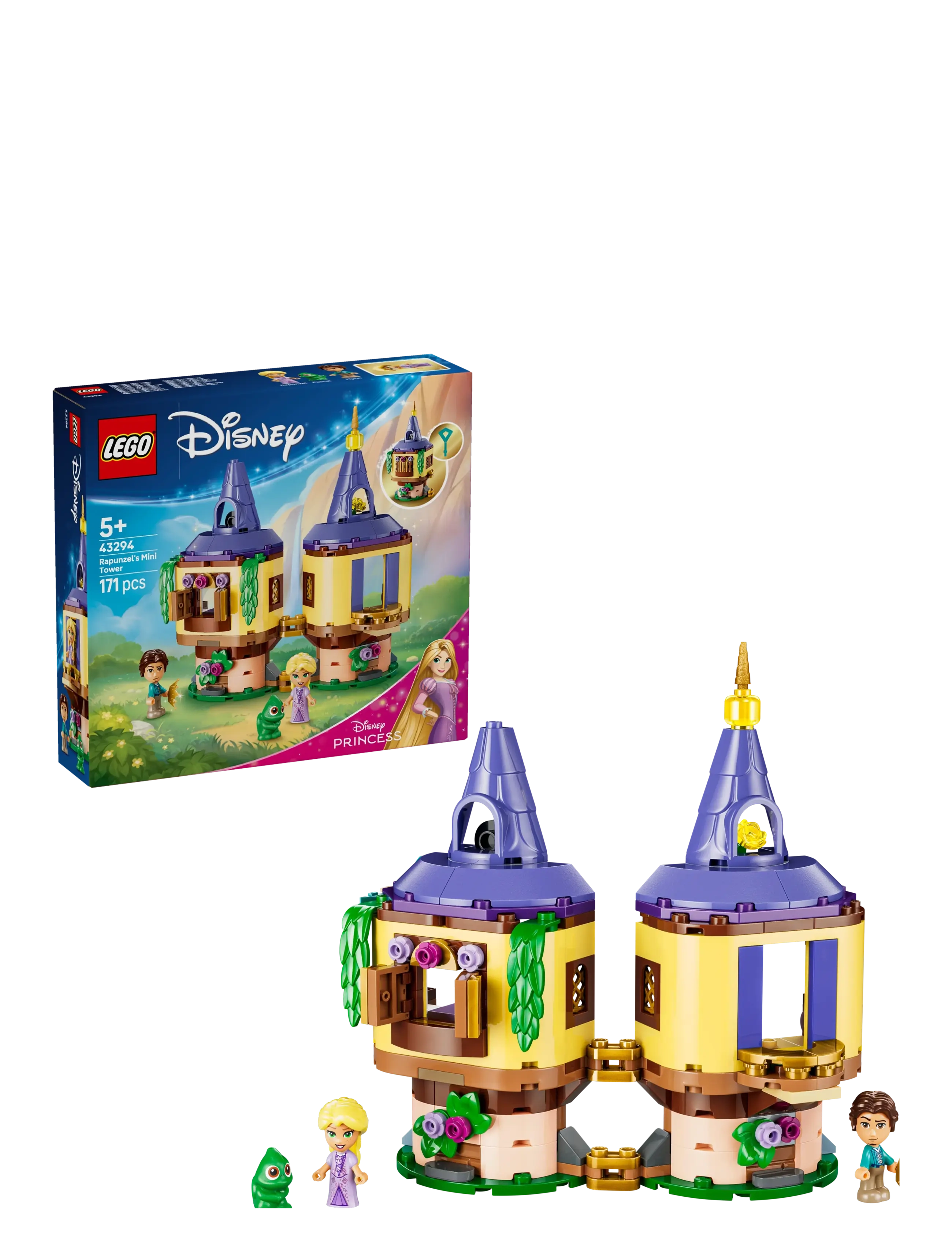 LEGO Rapunzels Minitårn 43294, One Size, Lego Disney , Lila - Lego disney Princess, Kinder