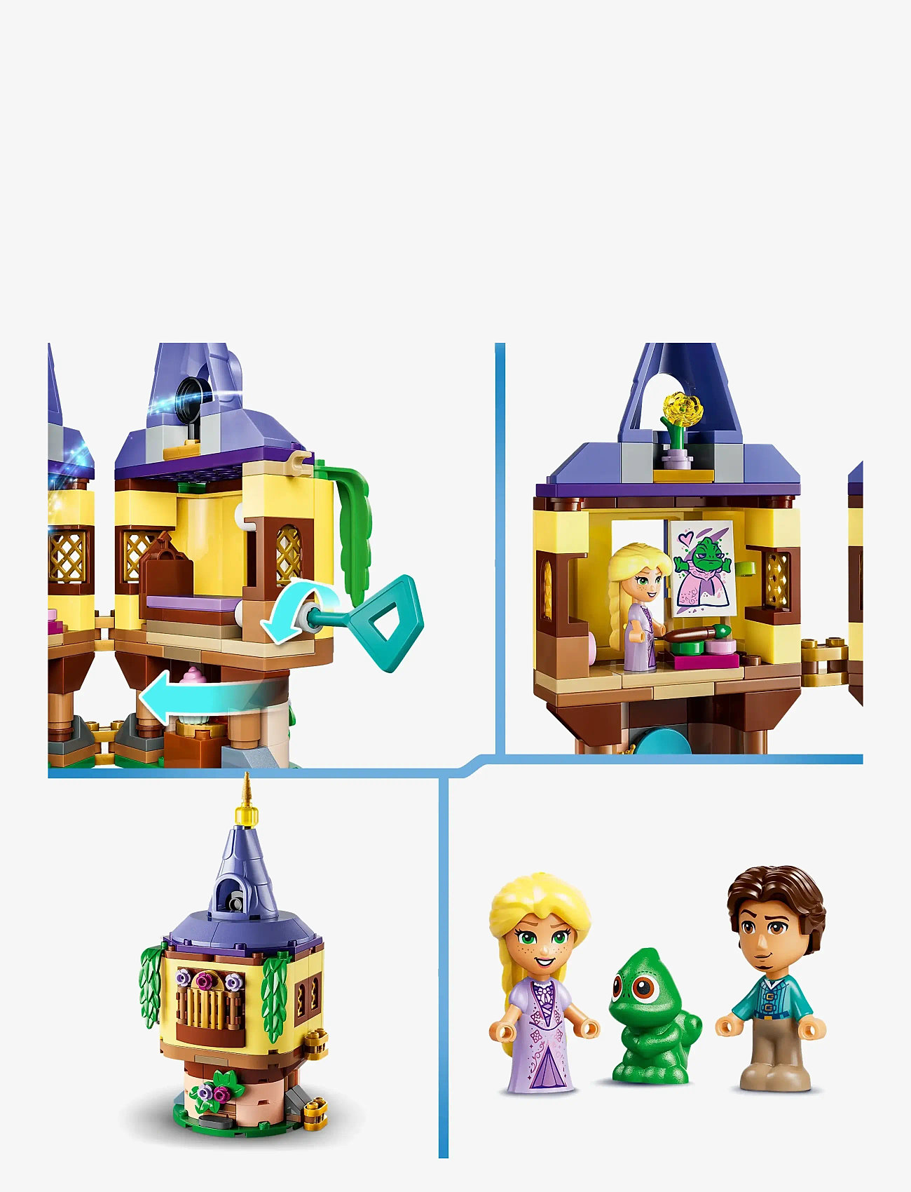 LEGO - Rapunzel's Mini Tower 43294 - lego disney princess - multi - 3