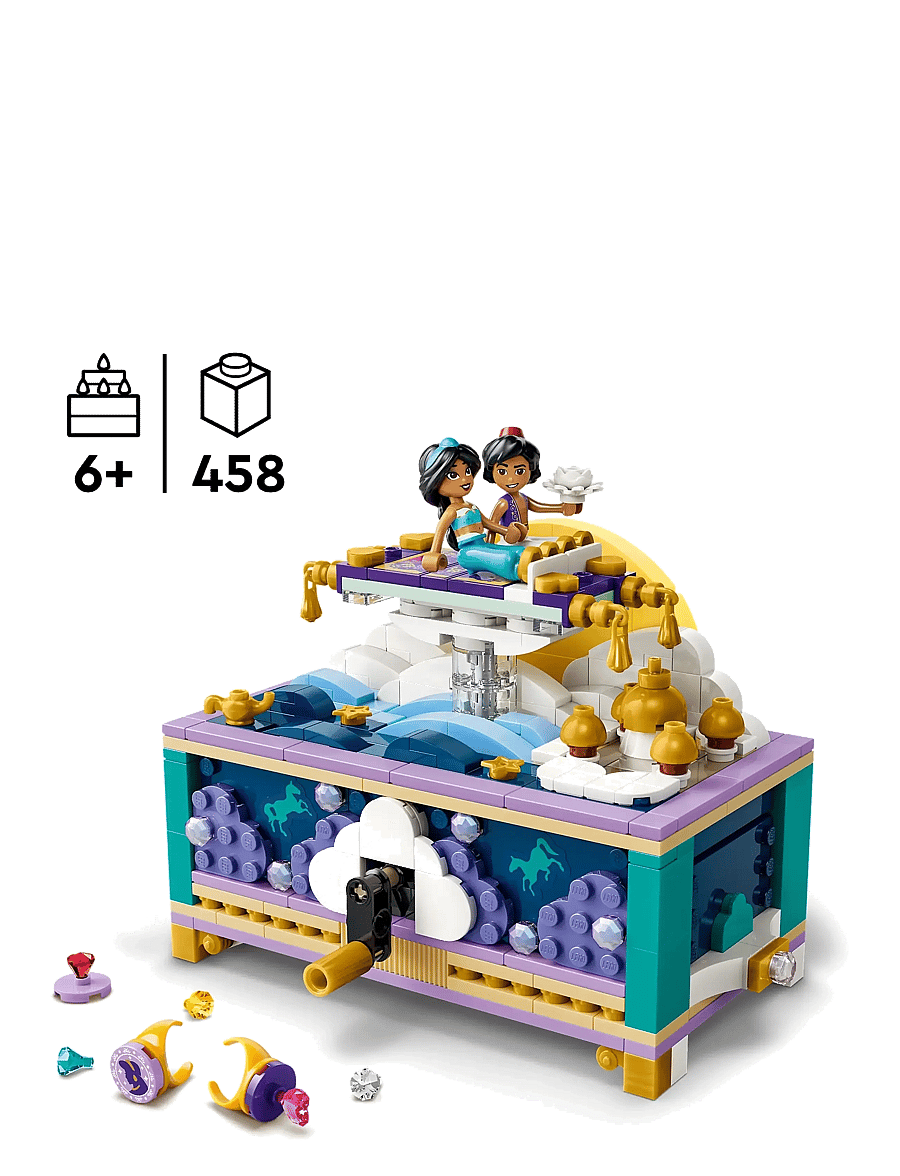 LEGO - Disney Princess Jasmine’s Jewellery Box Building Toy 43295 - lego disney princess - multi - 1