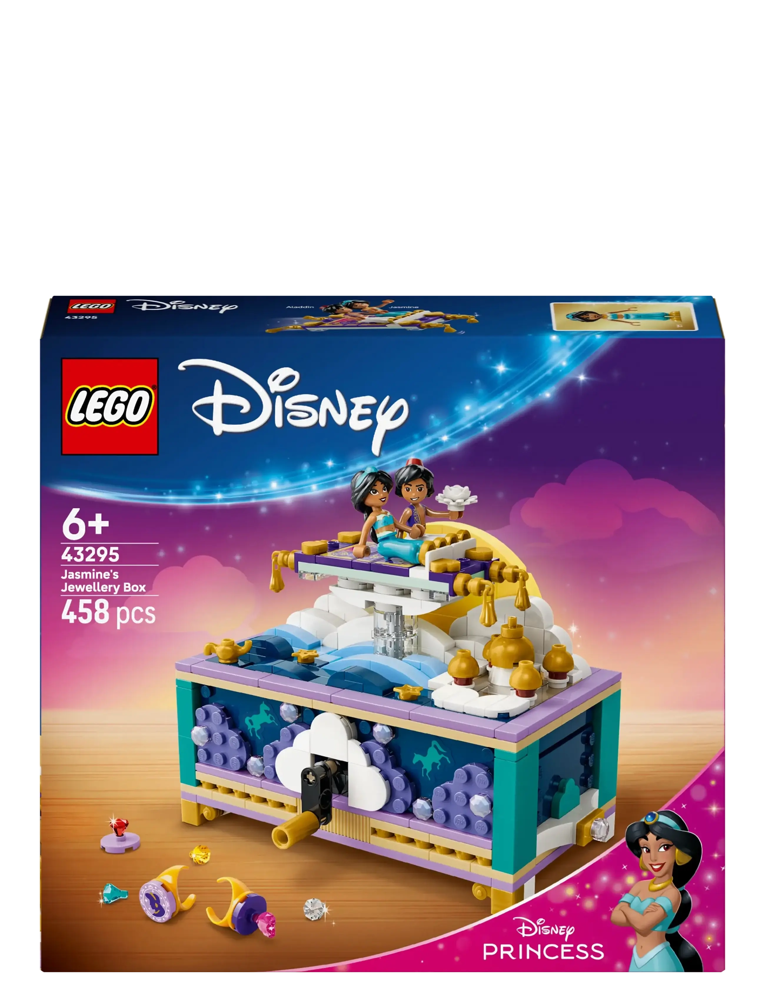 LEGO - Jasmins smykkeskrin 43295 - lego disney princess - multi - 5