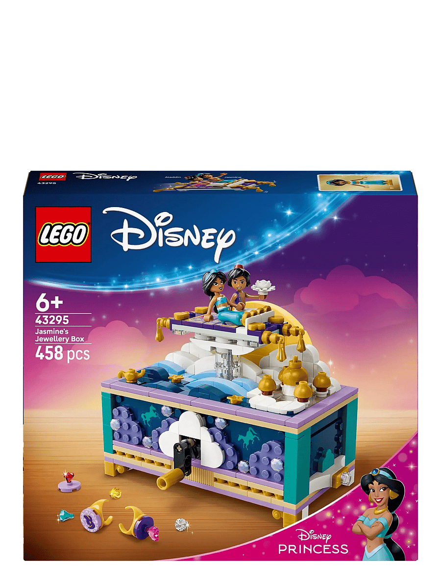 LEGO - Disney Princess Jasmine’s Jewellery Box Building Toy 43295 - lego disney princess - multi - 5