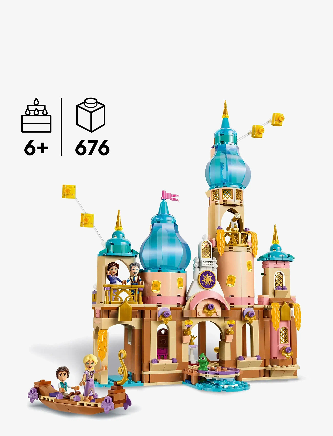 LEGO - Rapunzel's Castle 43297 - lego disney princess - multi - 1