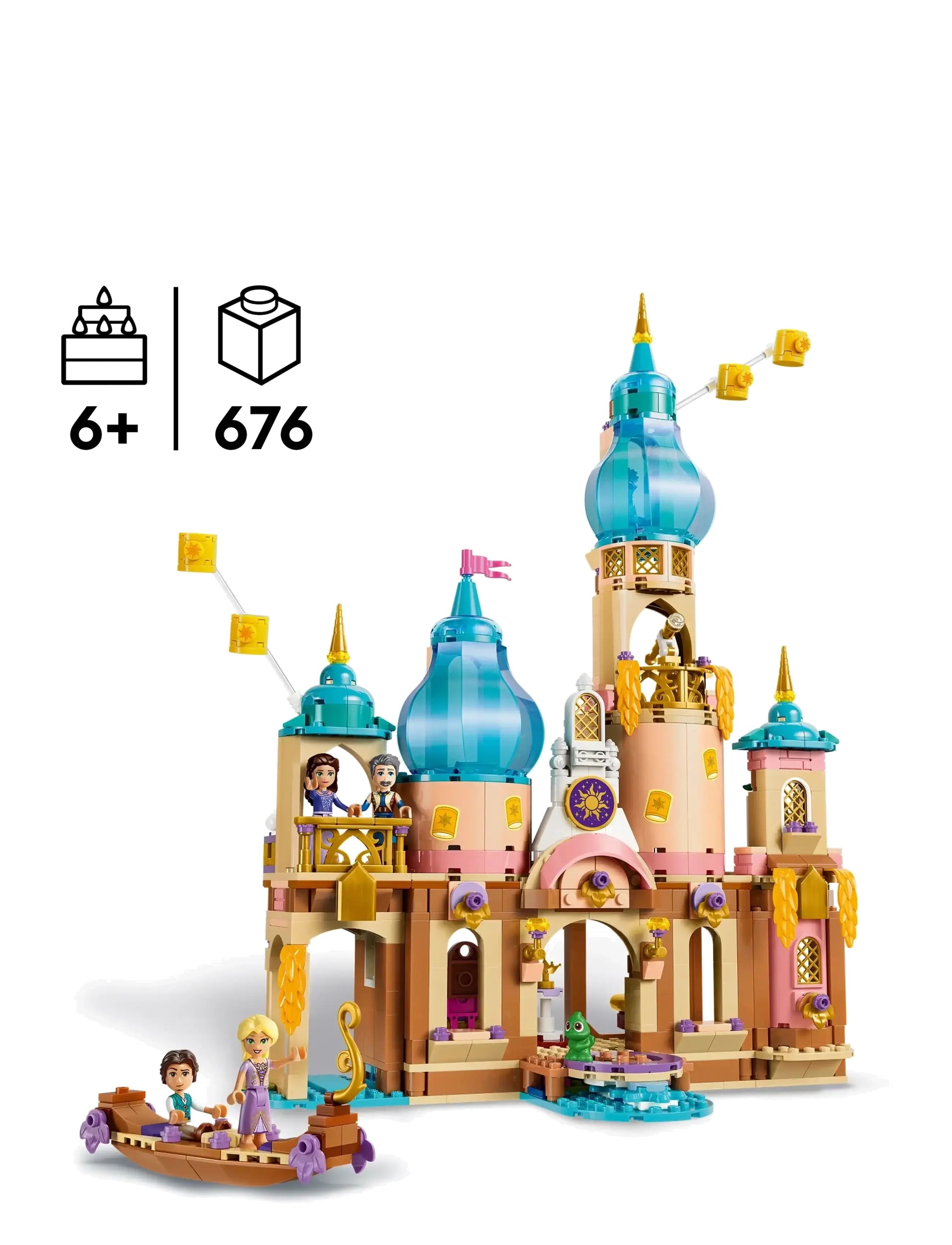 LEGO - Rapunzel's Castle 43297 - lego disney princess - multi - 1