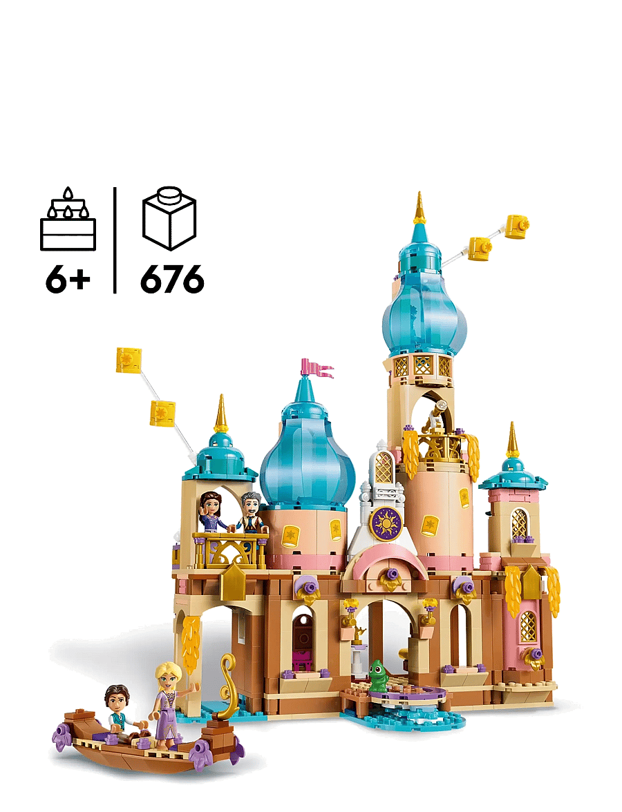 LEGO - Disney Princess Rapunzel’s Castle Building Set 43297 - lego disney princess - multi - 1