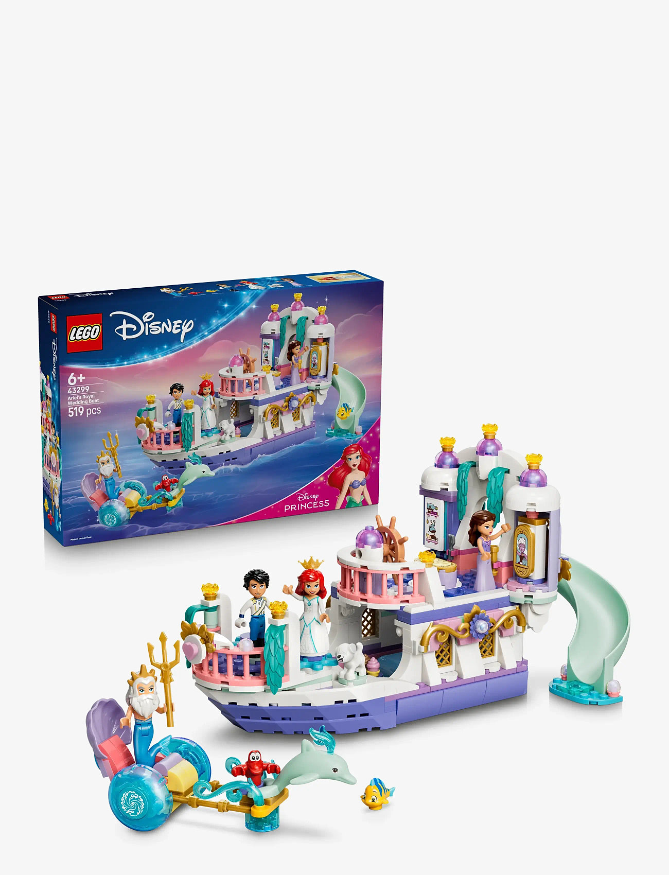 LEGO - Disney Princess Ariel’s Royal Wedding Boat 43299 - multi - 0
