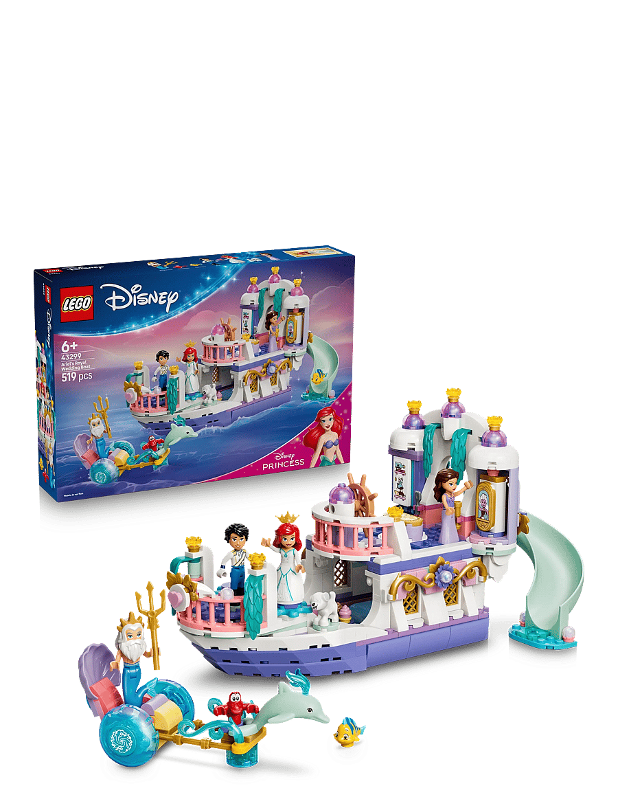 LEGO - Disney Princess Ariel’s Royal Wedding Boat 43299 - lego disney princess - multi - 0