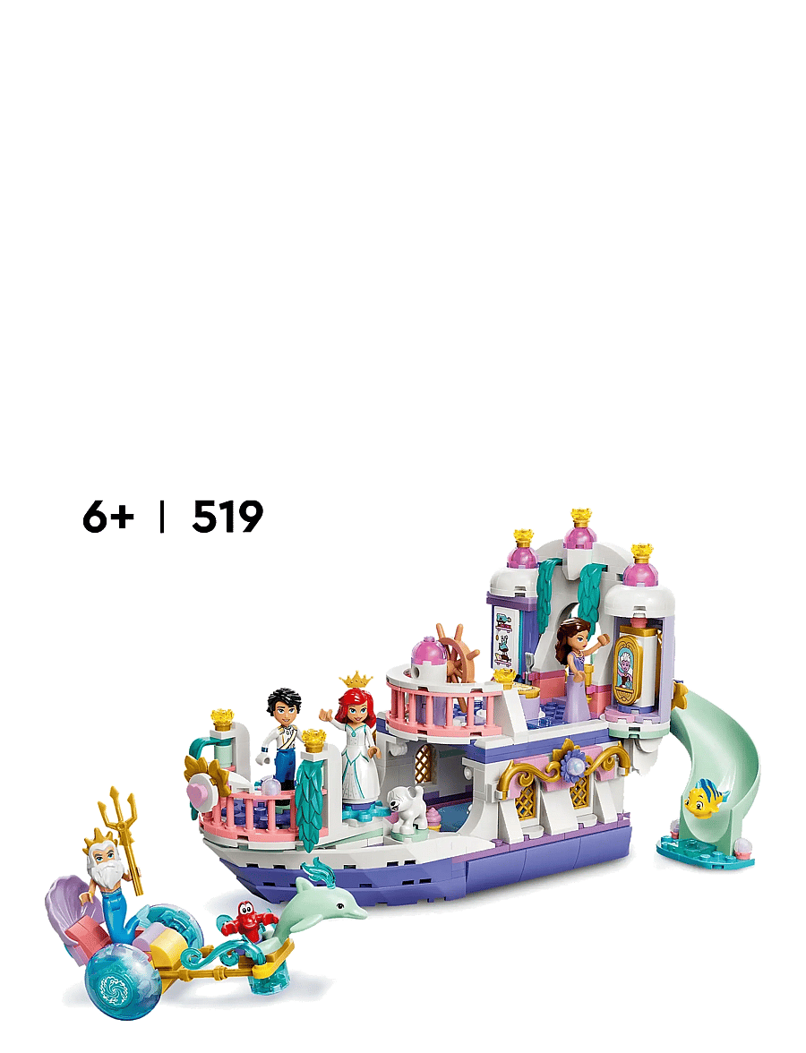 LEGO - Disney Princess Ariel’s Royal Wedding Boat 43299 - lego disney princess - multi - 1