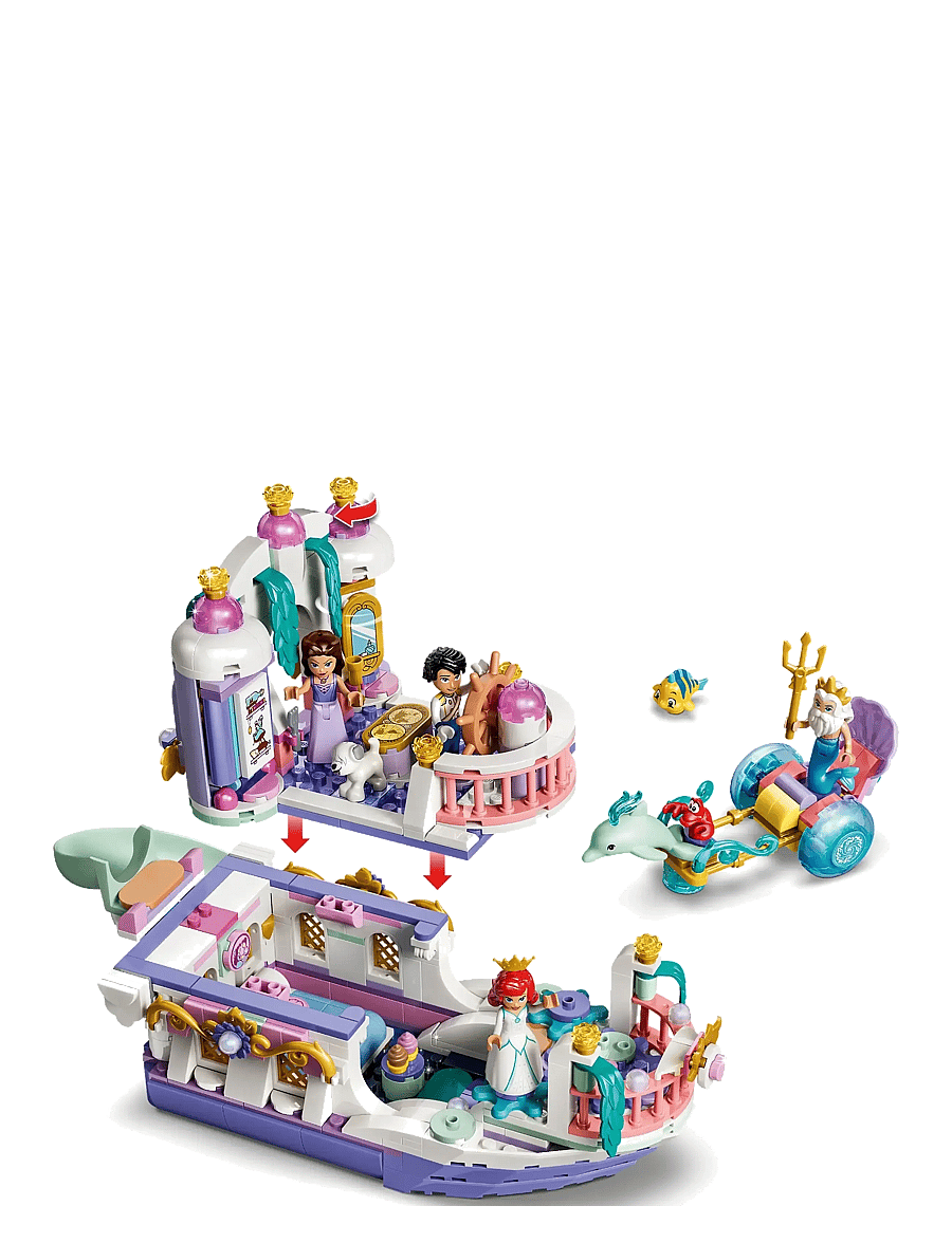 LEGO - Disney Princess Ariel’s Royal Wedding Boat 43299 - lego disney princess - multi - 2