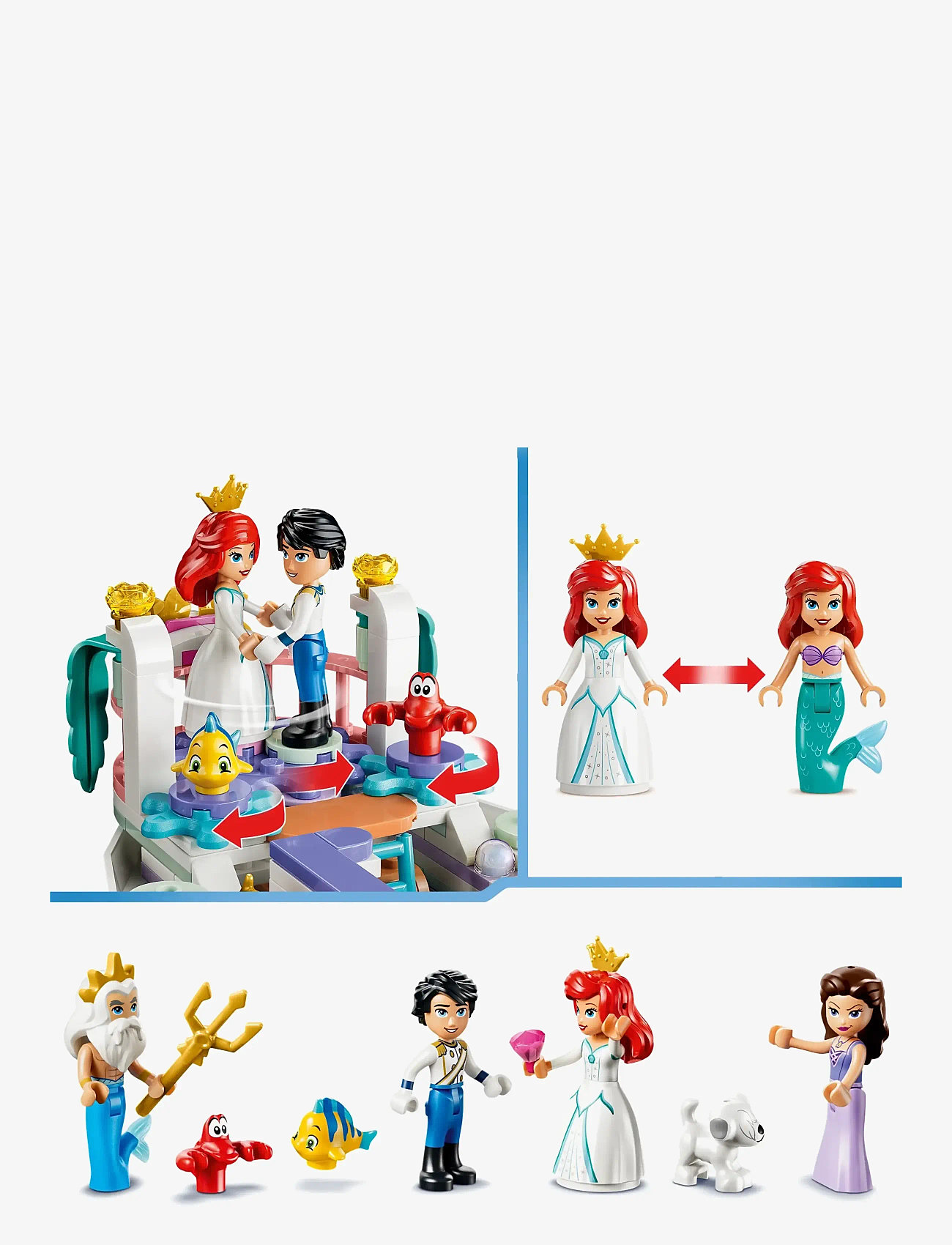 LEGO - Disney Princess Ariel’s Royal Wedding Boat 43299 - multi - 3