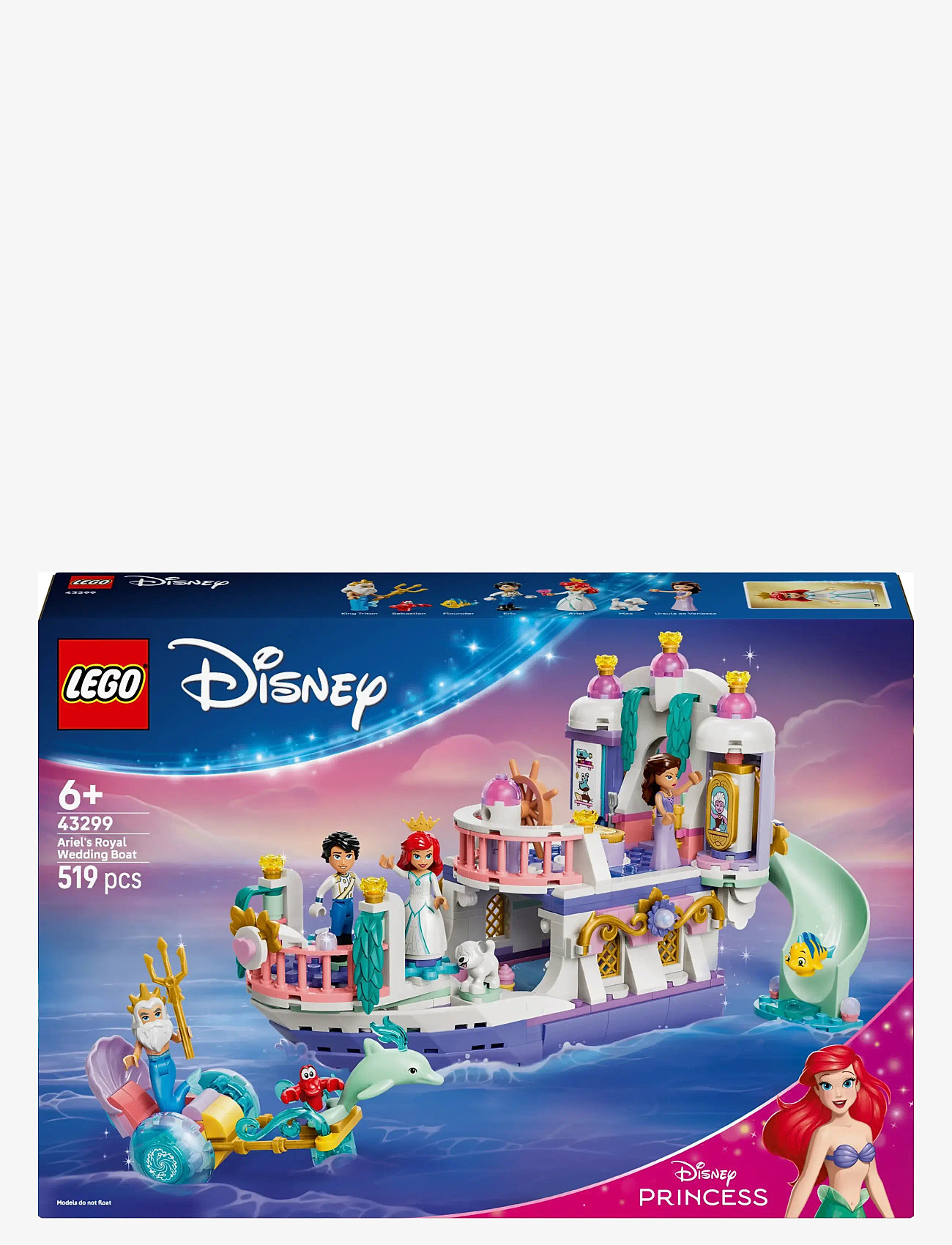 LEGO - Disney Princess Ariel’s Royal Wedding Boat 43299 - multi - 4