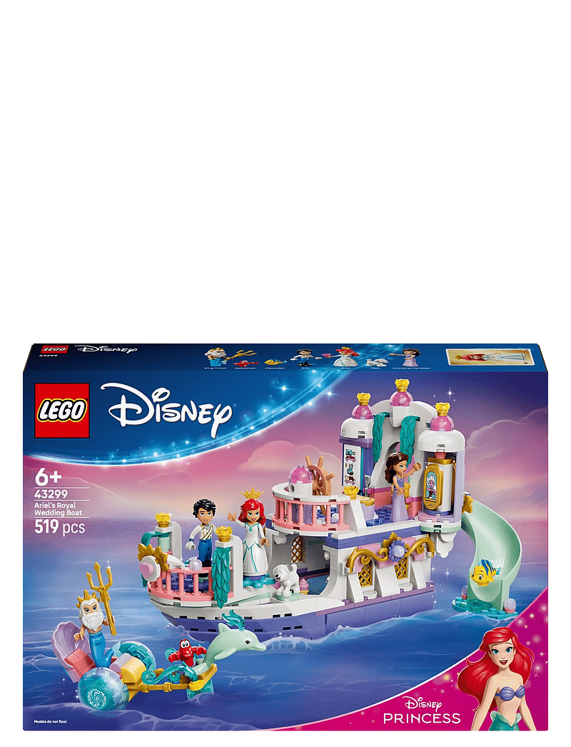 LEGO - Disney Princess Ariel’s Royal Wedding Boat 43299 - multi - 4