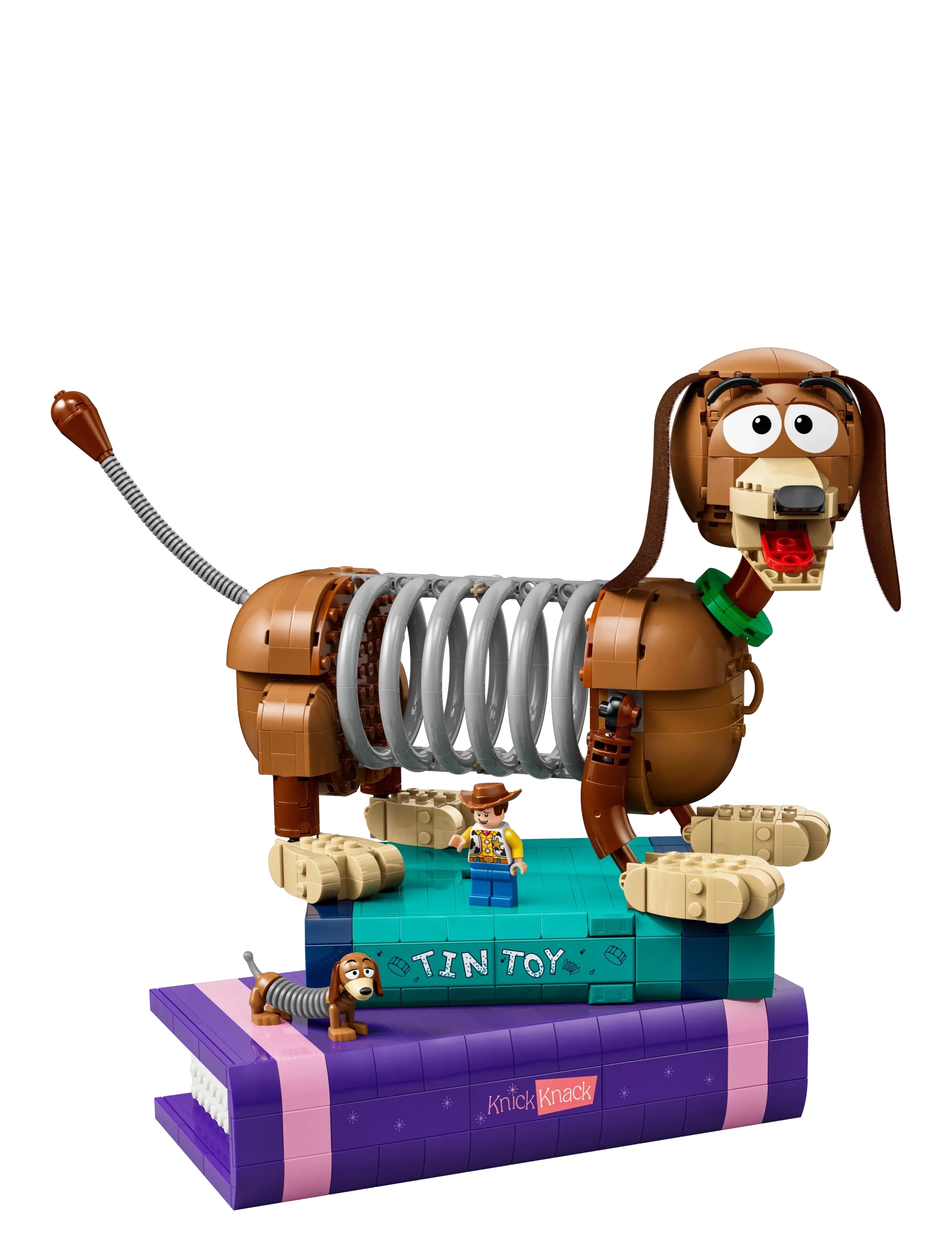 LEGO - Disney and Pixar Toy Story Slinky Dog Bookends 43301 - lego art - multi - 2