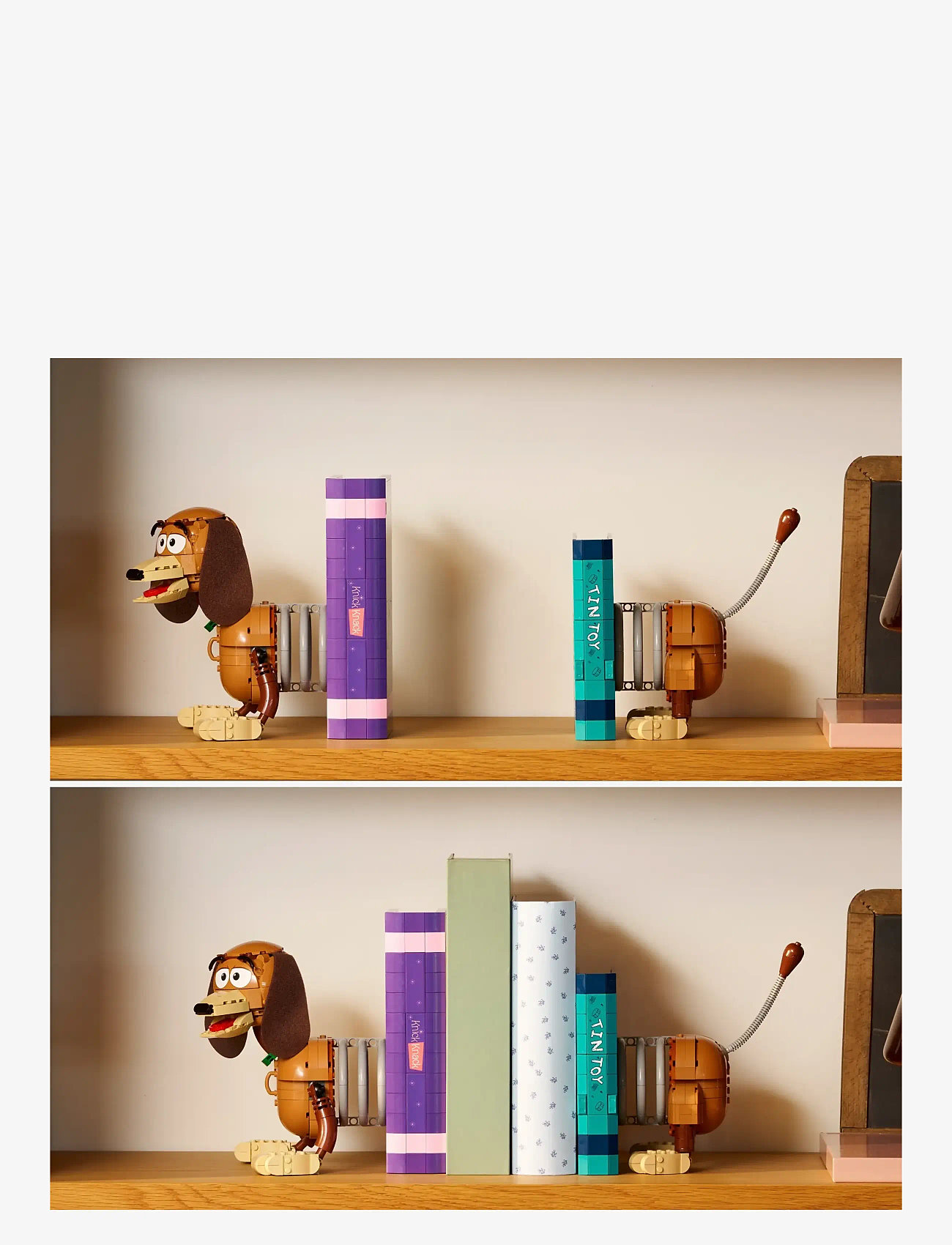 LEGO - Disney and Pixar Toy Story Slinky Dog Bookends 43301 - lego art - multi - 3