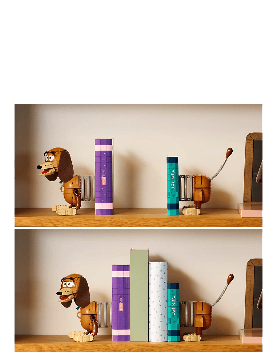 LEGO - Disney and Pixar Toy Story Slinky Dog Bookends 43301 - lego art - multi - 3