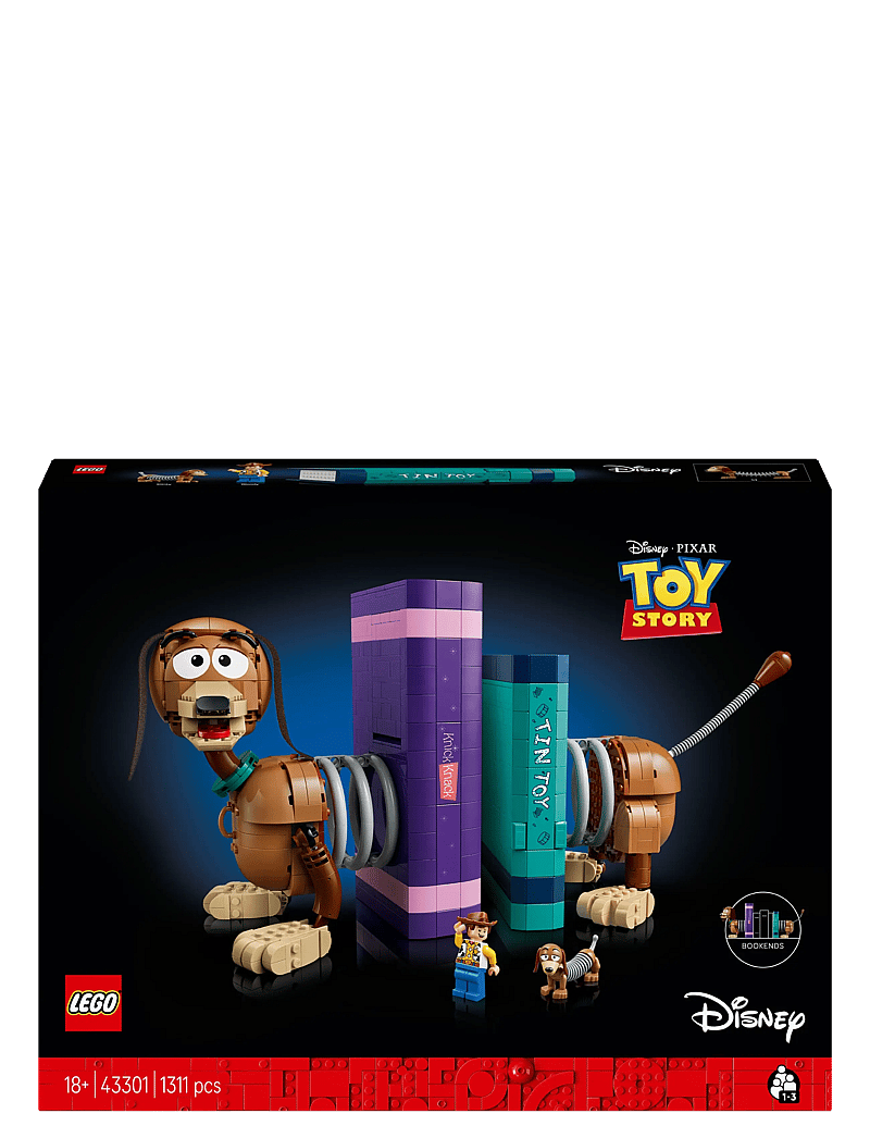 LEGO - Disney and Pixar Toy Story Slinky Dog Bookends 43301 - lego art - multi - 5
