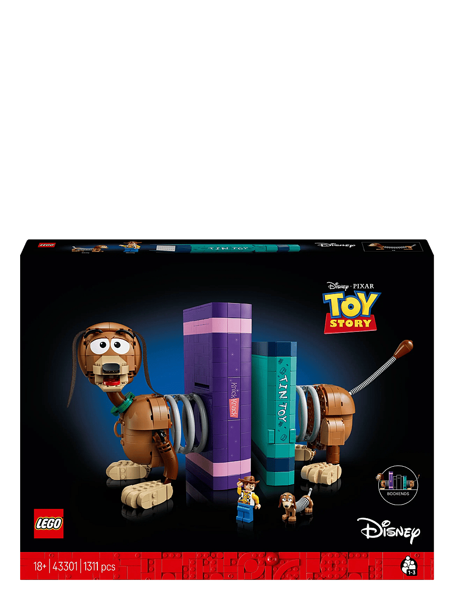 LEGO - Disney and Pixar Toy Story Slinky Dog Bookends 43301 - lego art - multi - 5