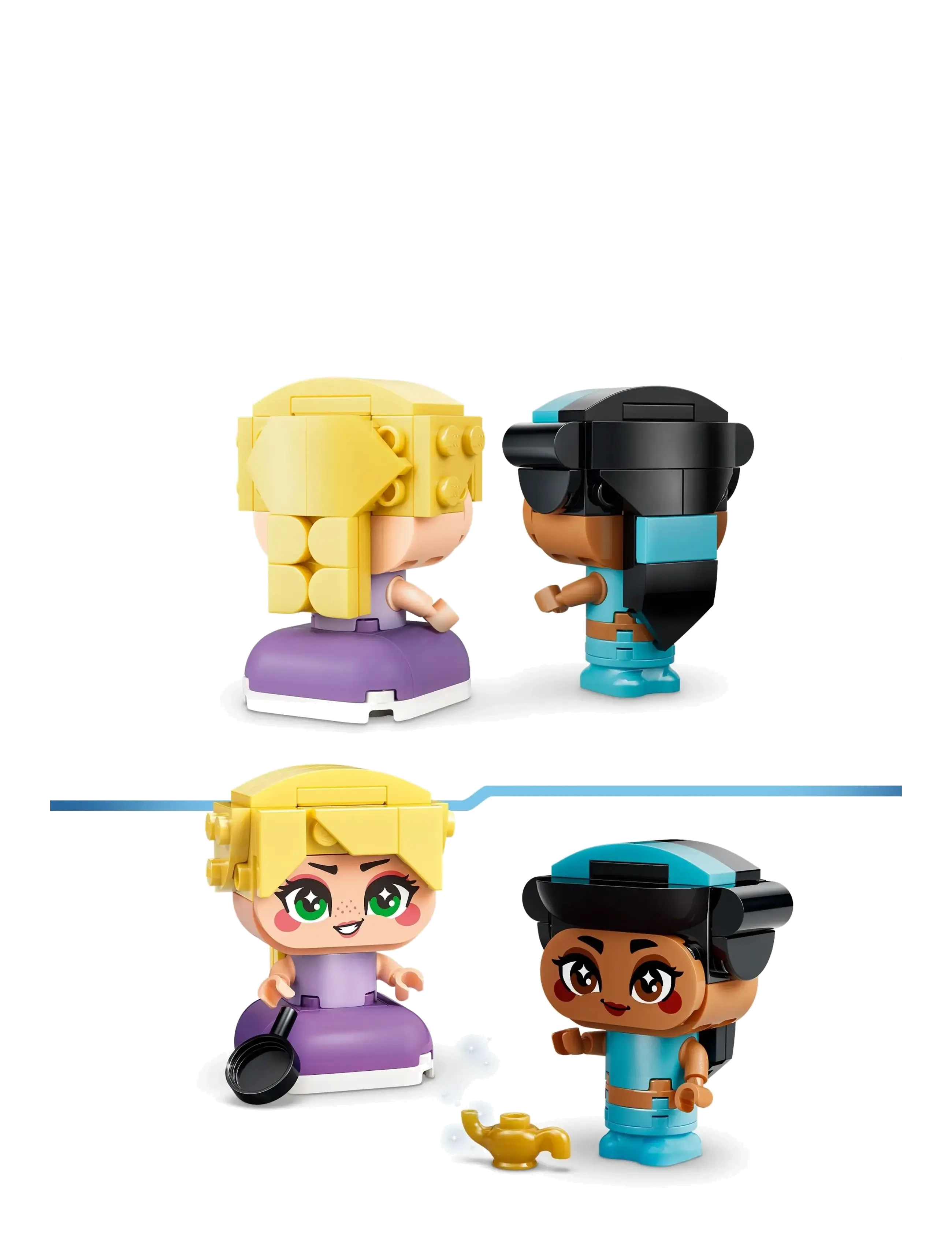 LEGO - Disney Princess Mini Jasmine & Rapunzel 43,303 - lego disney princess - multi - 3