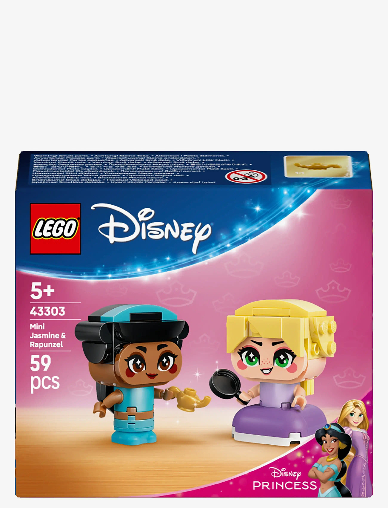 LEGO - Disney Princess Mini Jasmine & Rapunzel 43,303 - lego disney princess - multi - 4