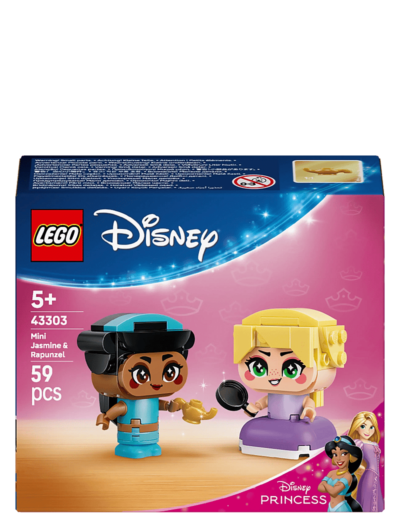 LEGO - Disney Princess Mini Jasmine & Rapunzel 43,303 - lego disney princess - multi - 4