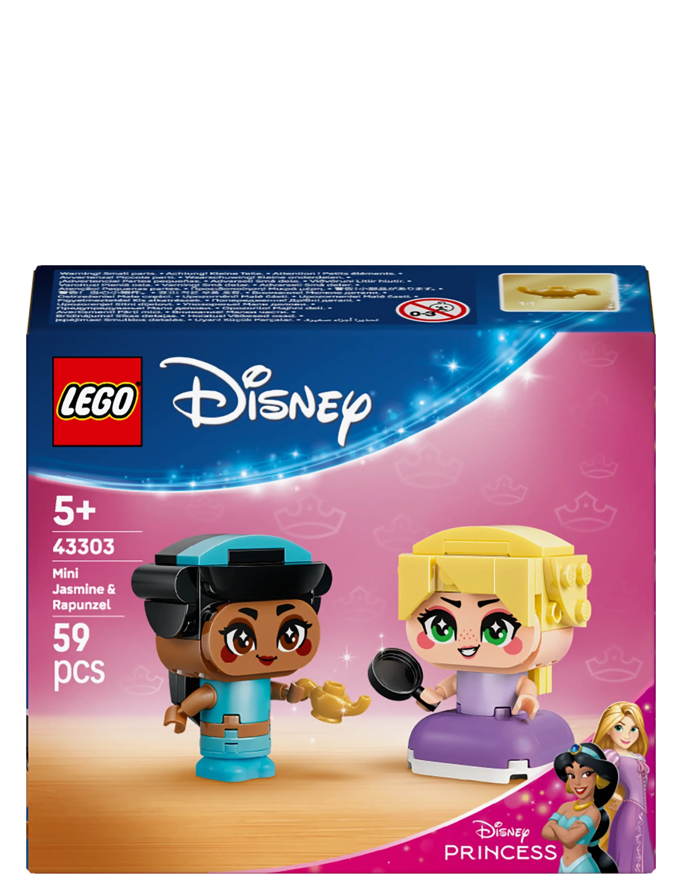 LEGO - Disney Princess Mini Jasmine & Rapunzel 43,303 - lego disney princess - multi - 4