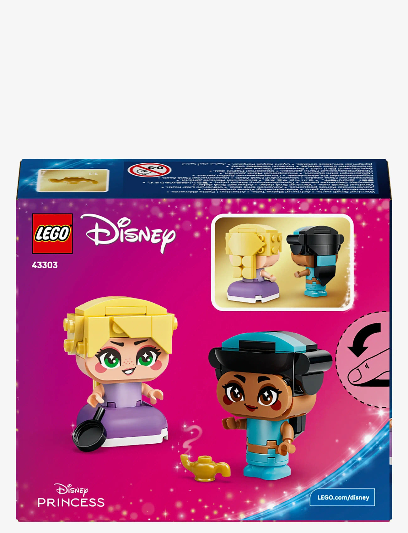 LEGO - Disney Princess Mini Jasmine & Rapunzel 43,303 - lego disney princess - multi - 5