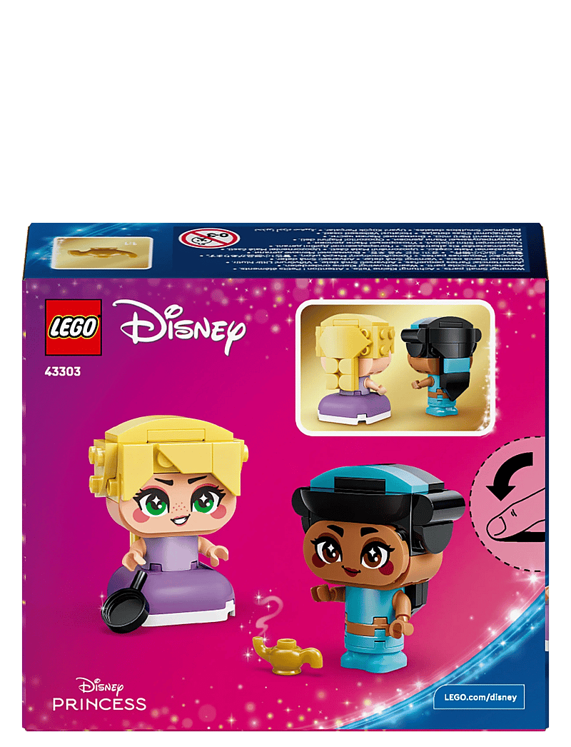 LEGO - Disney Princess Mini Jasmine & Rapunzel 43,303 - lego disney princess - multi - 5