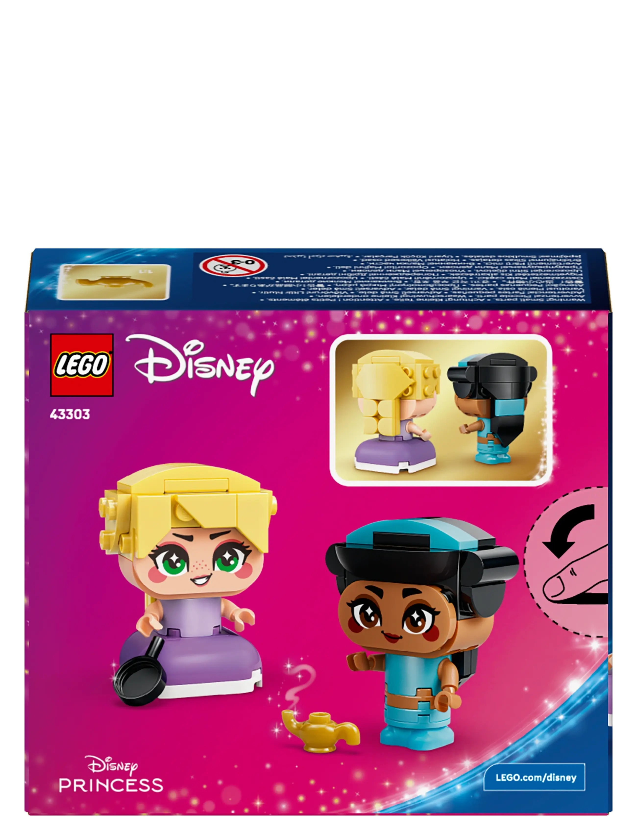 LEGO - Disney Princess Mini Jasmine & Rapunzel 43,303 - lego disney princess - multi - 5
