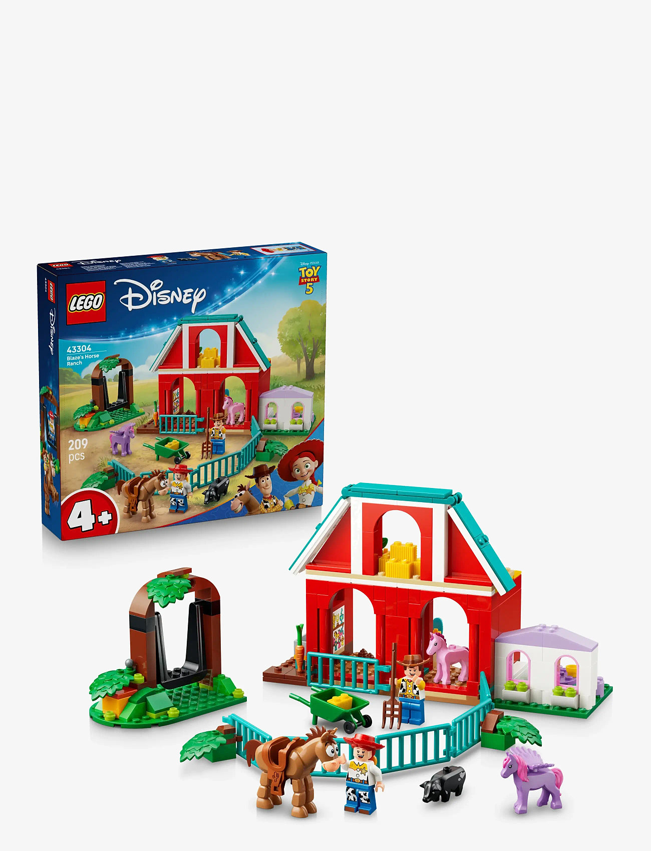 LEGO - Disney and Pixar Toy Story 5 Blaze’s Horse Ranch 43304 - lego disney™ - multi - 0