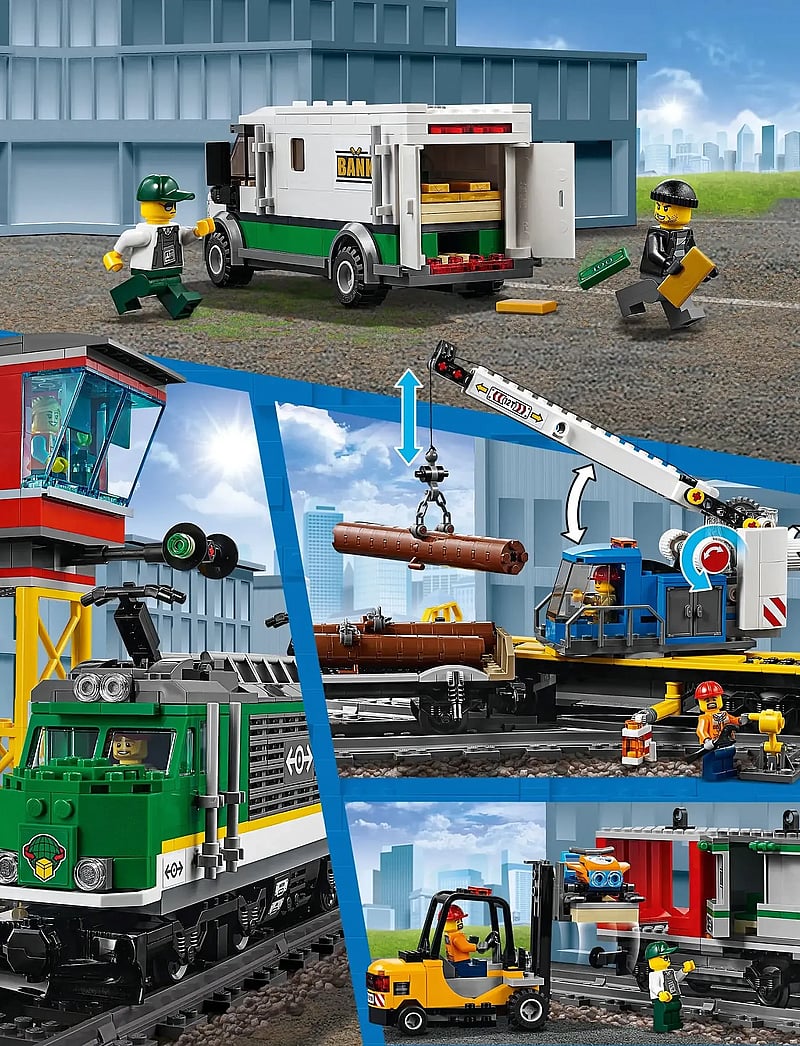 LEGO City Cargo Train 60198 Toy For Children (LGO60198) LEGO