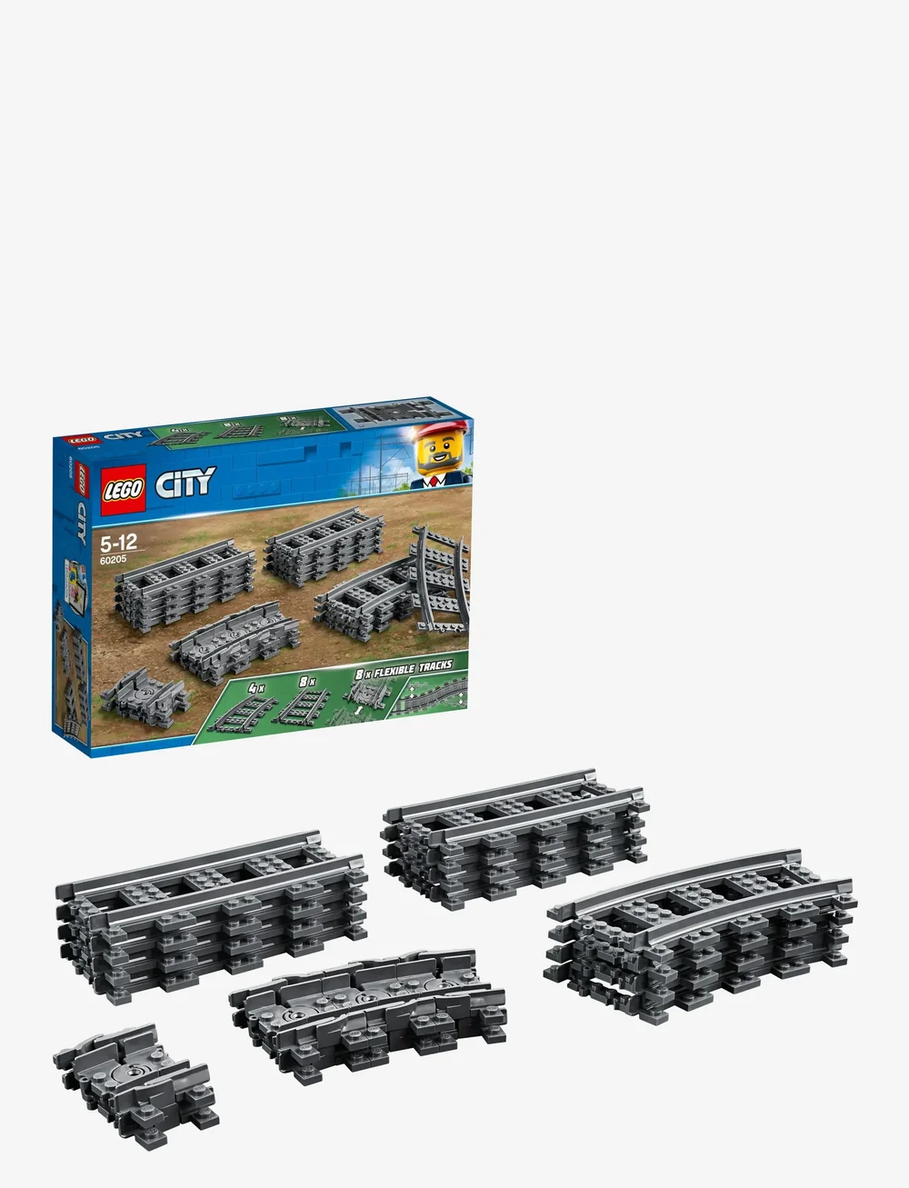 LEGO City Tracks 60205 Toy For Children LEGO City Boozt