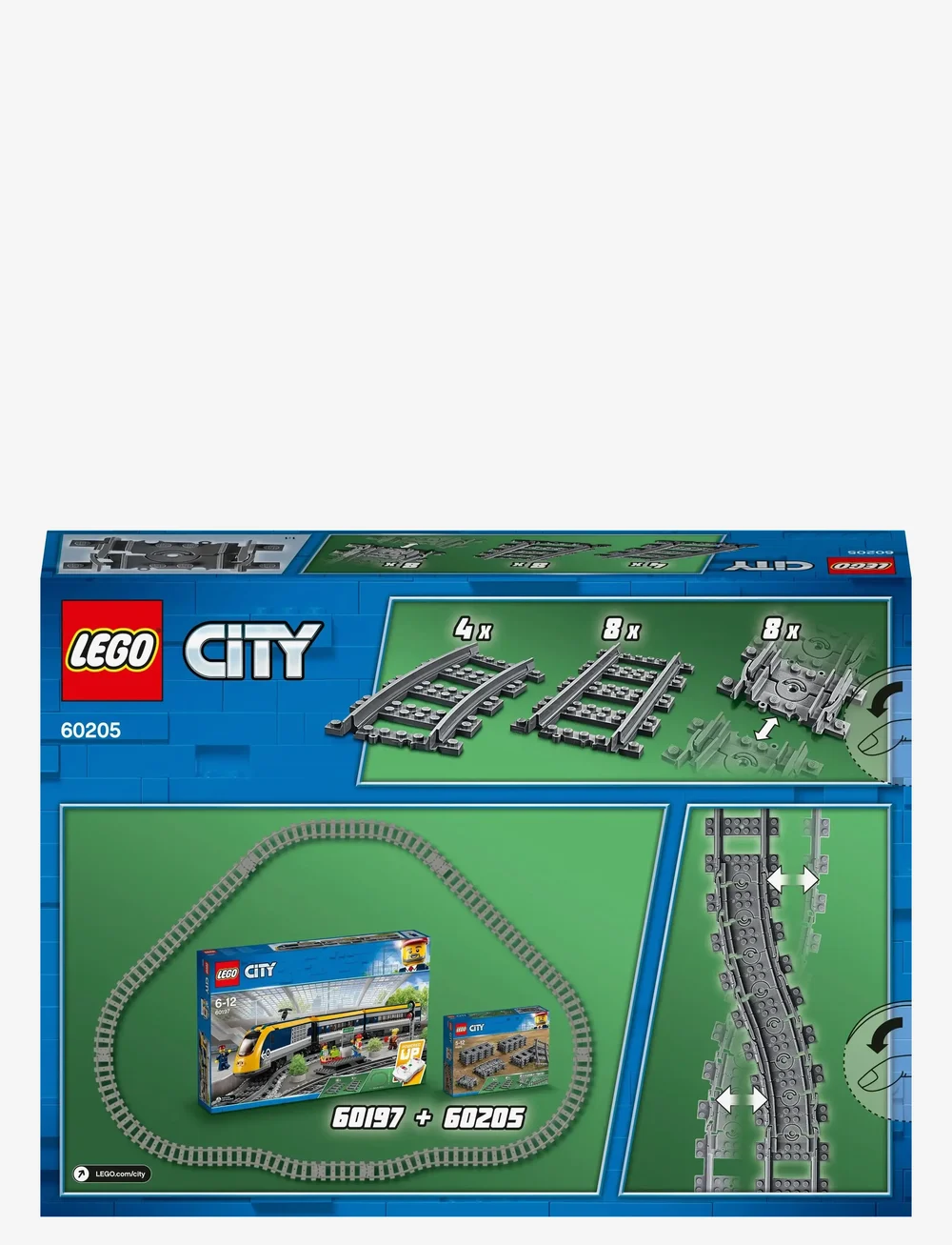 LEGO City Tracks 60205 Toy For Children LEGO City Boozt