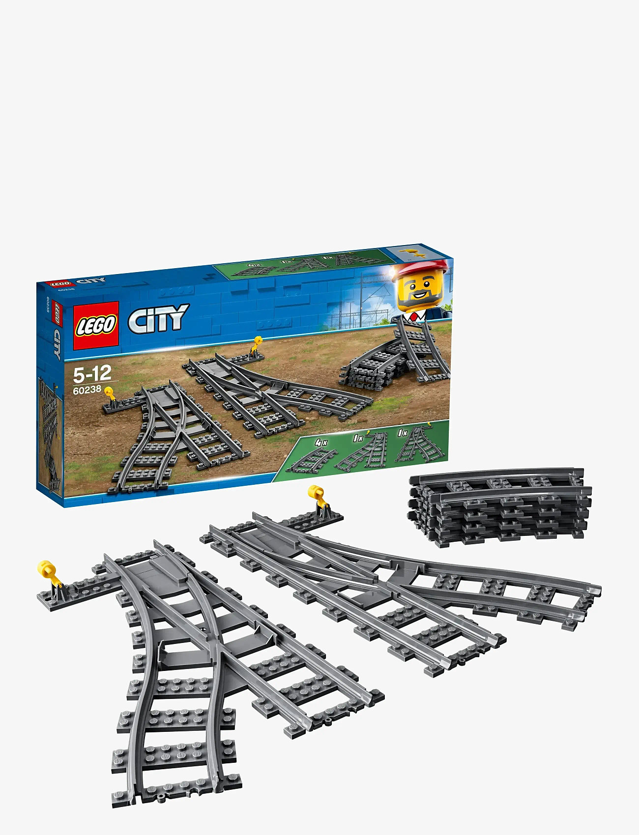 LEGO - Skiftespor 60238 - multicolor - 0