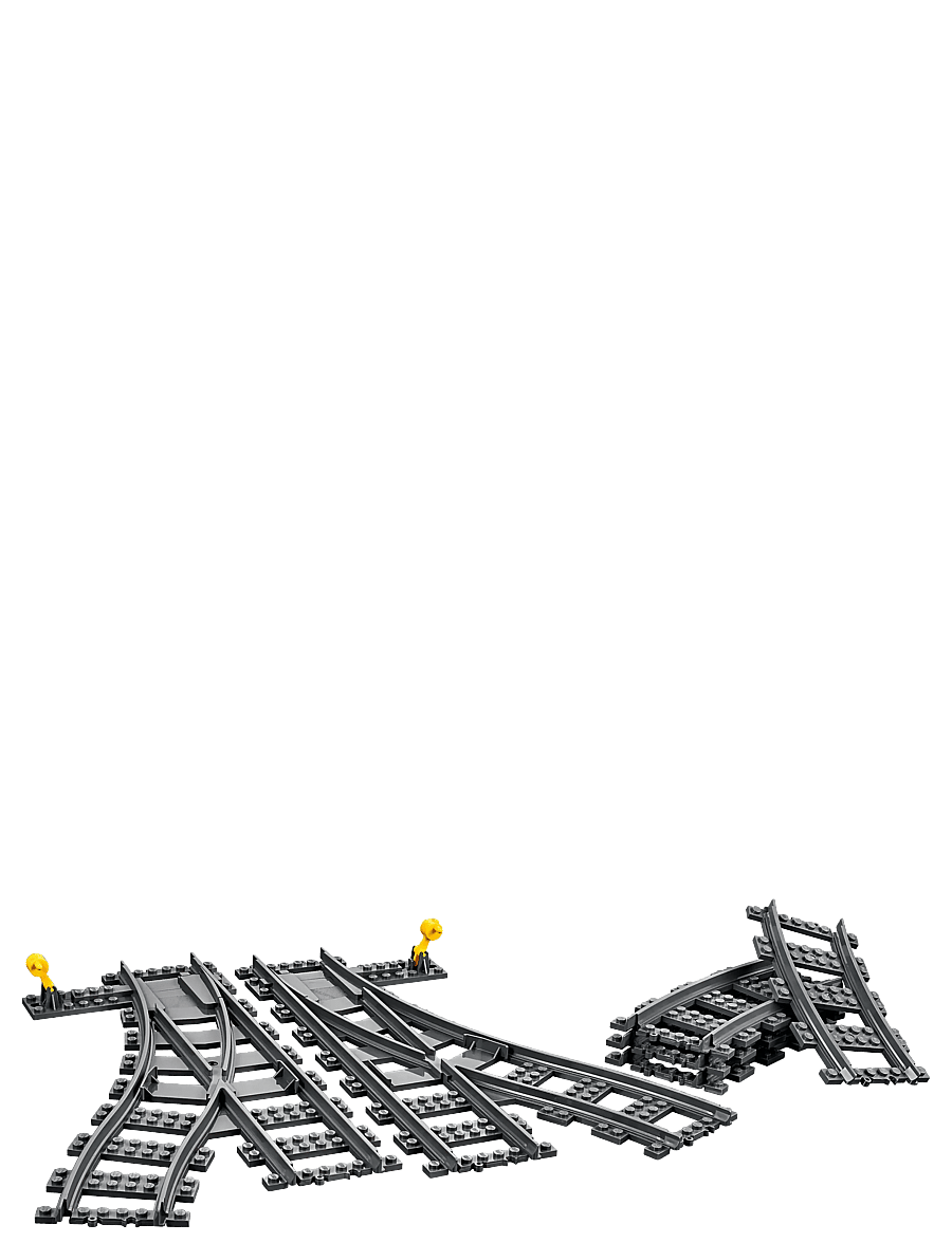 LEGO - City Switch Tracks 60238 Train Toy - lego® city - multicolor - 2