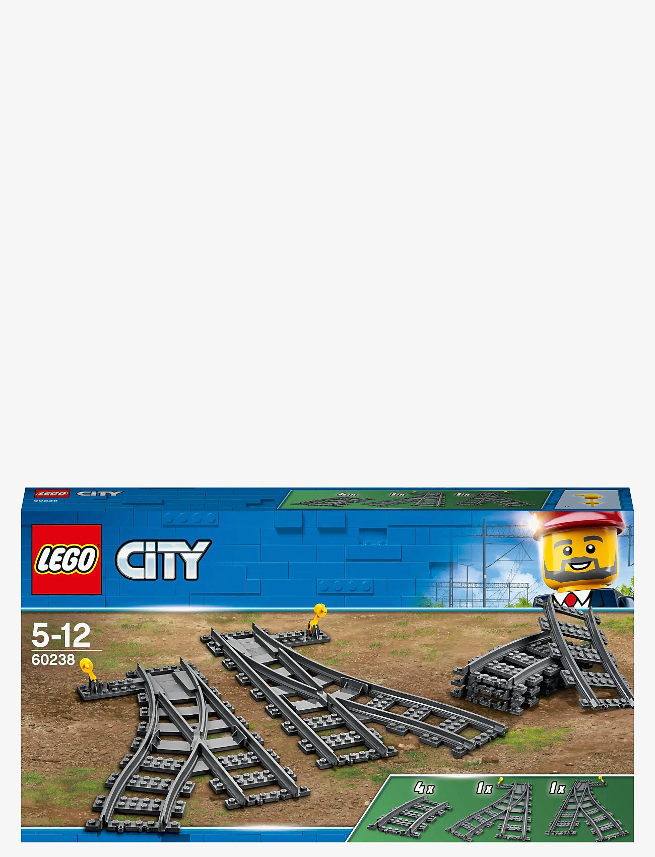 LEGO - Skiftespor 60238 - multicolor - 3