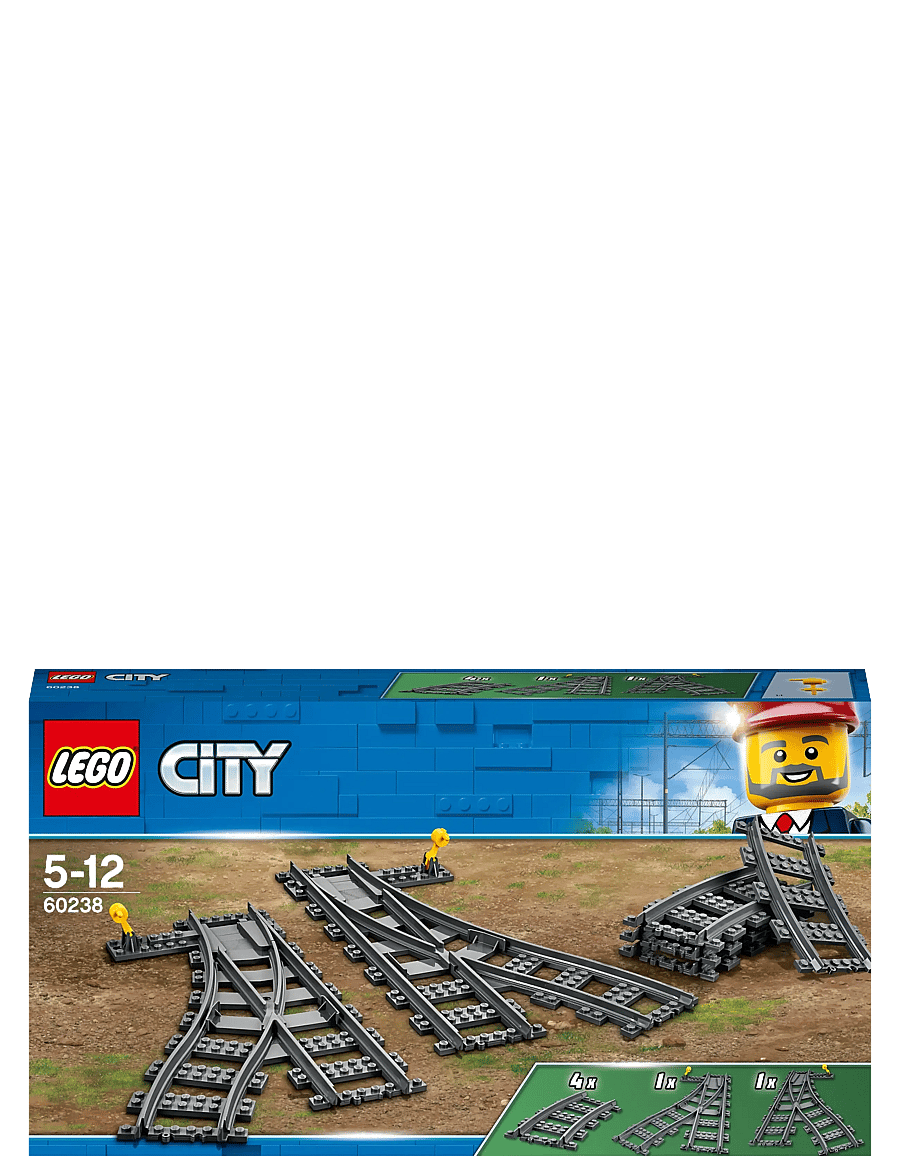 LEGO - City Switch Tracks 60238 Train Toy - lego® city - multicolor - 3